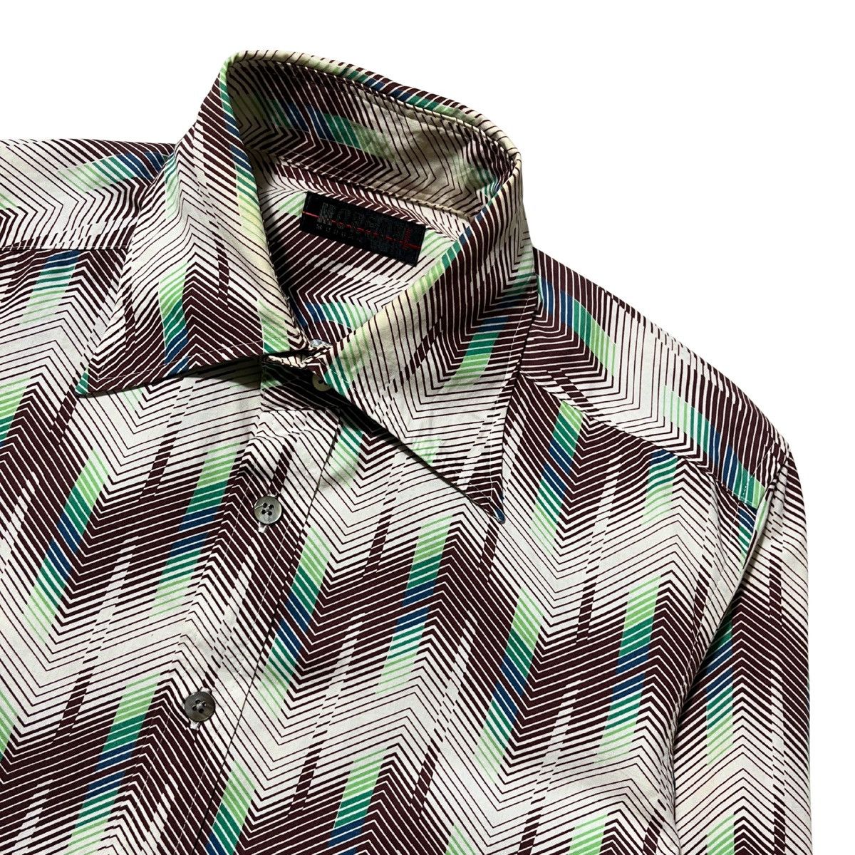Morgan De Toi Morgan De Toi Homme - Abstract Chevron Geometric Pattern Size US M / EU 48-50 / 2 - 3 Thumbnail