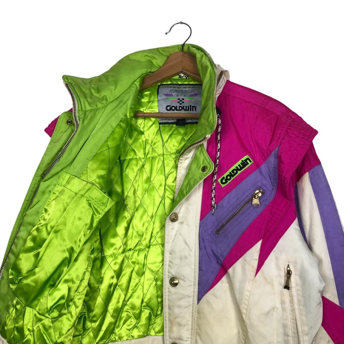 Japanese Brand 🔥VINTAGE CROPPED JACKET SKI WEAR STYLE GOLDWIN ISSEY MIYAKE Size US M / EU 48-50 / 2 - 15 Thumbnail