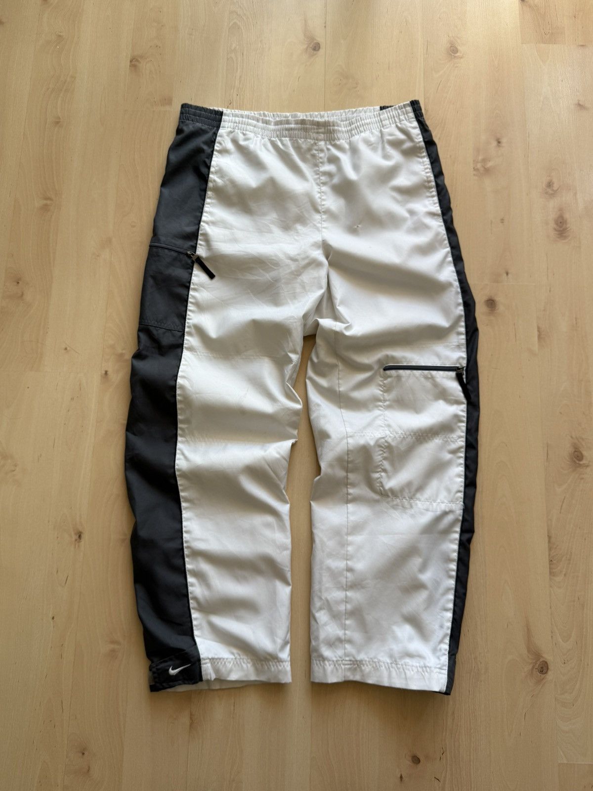 Nike Nike vintage baggy drill track pants Size US 34 / EU 50 - 1 Thumbnail