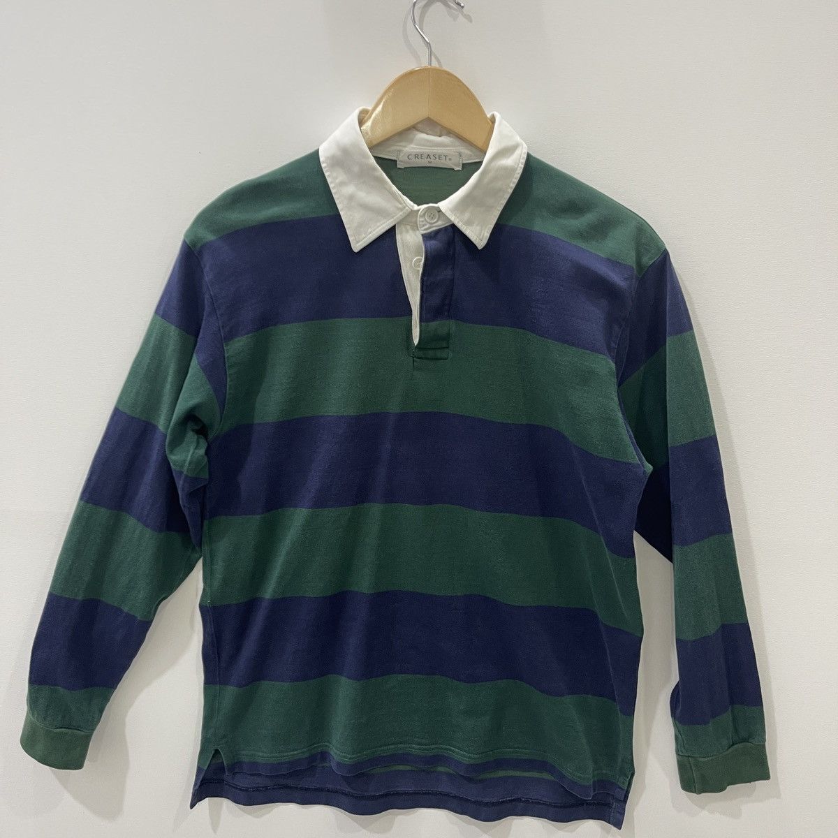 Vintage Polo T-shirt Striped Long Sleeve Size US M / EU 48-50 / 2 - 1 Thumbnail