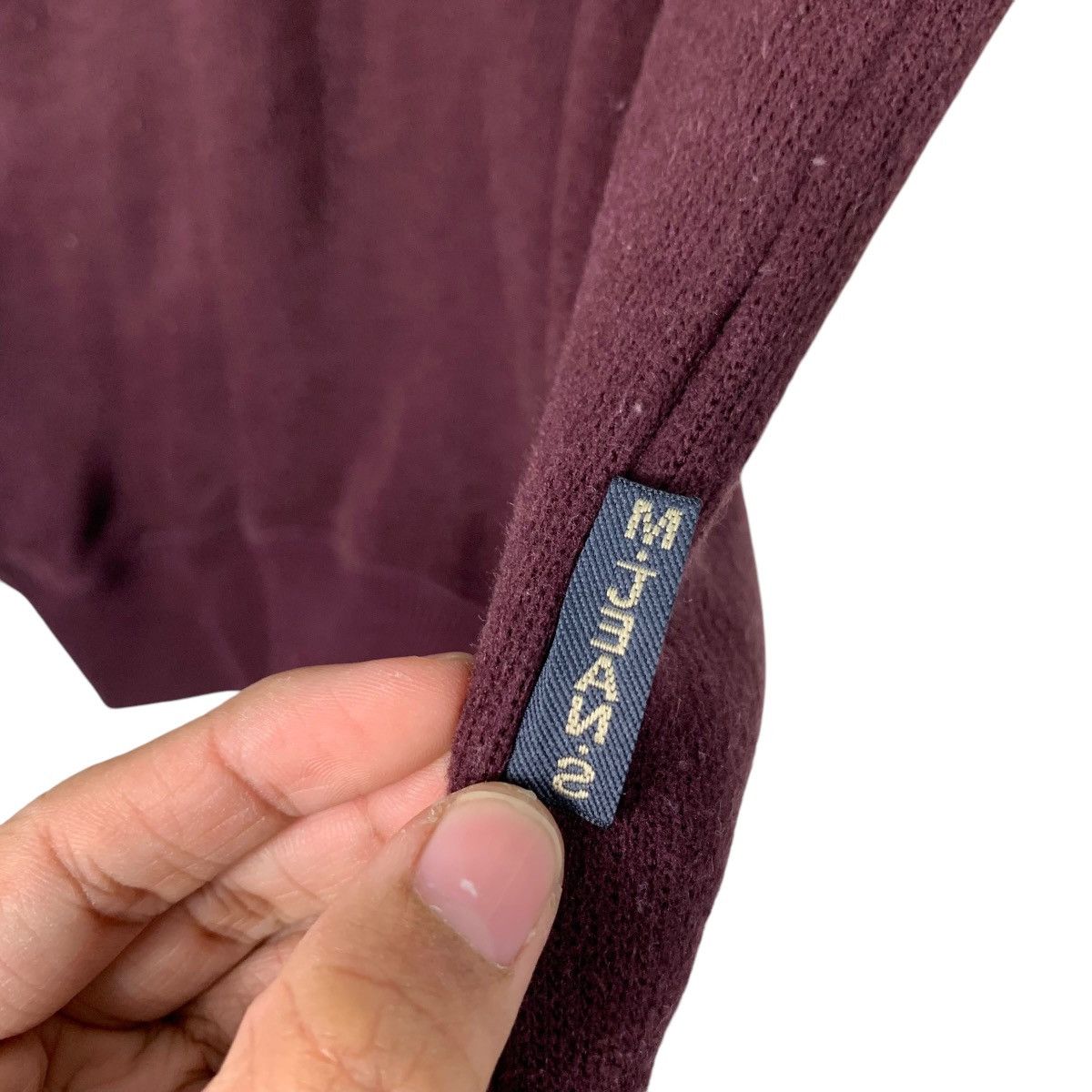 Michiko Koshino London MICHIKO LONDON Technical Wear Maroon Sweatshirt #2422-C108 Size US M / EU 48-50 / 2 - 11 Thumbnail