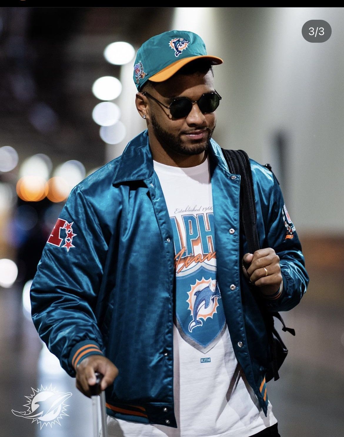 Kith for the NFL: Dolphins Vintage Tee - White – Kith Europe