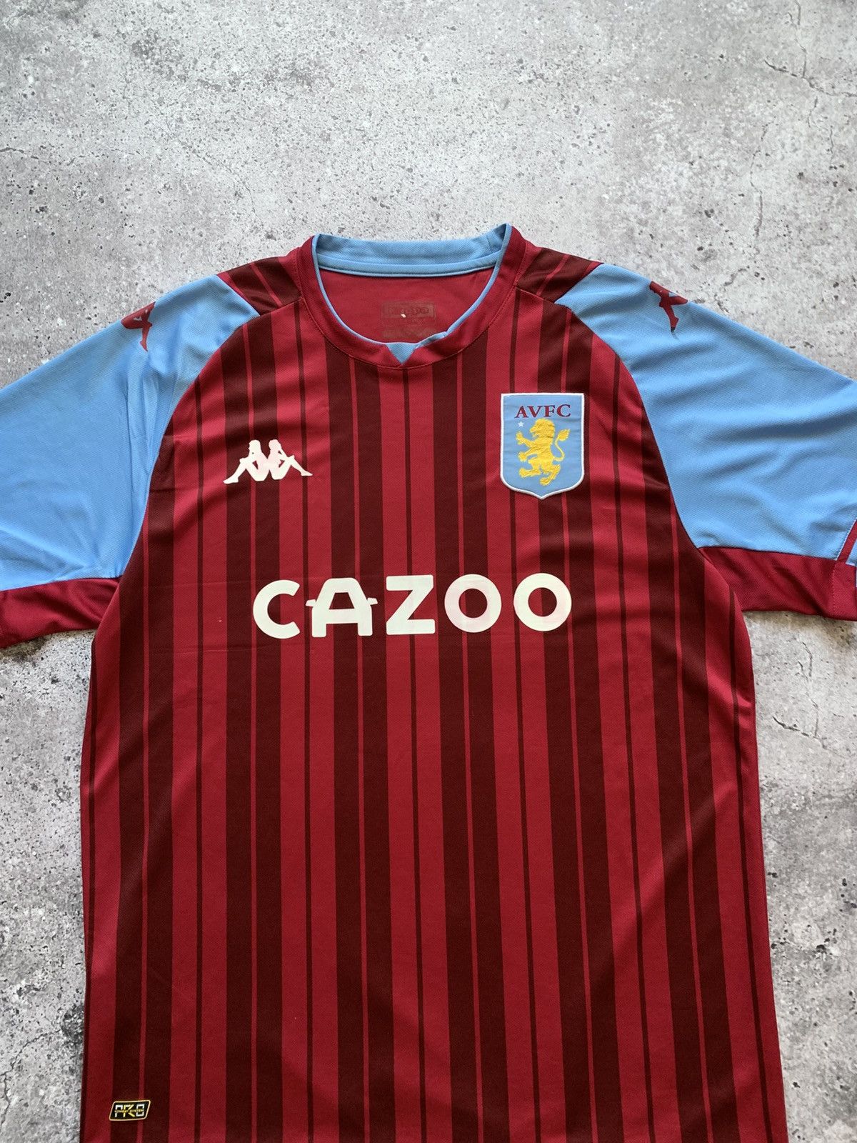 Kappa 🔥ASTON VILLA KAPPA 2019/20 HOME SOCCER JERSEY Size US XL / EU 56 / 4 - 3 Thumbnail