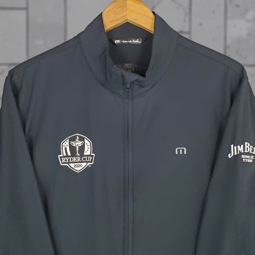 TravisMathew Travis Mathew Jacket Mens Full Zip Golf/Casual Black Large XS-.. Size US L / EU 52-54 / 3 - 1 Thumbnail