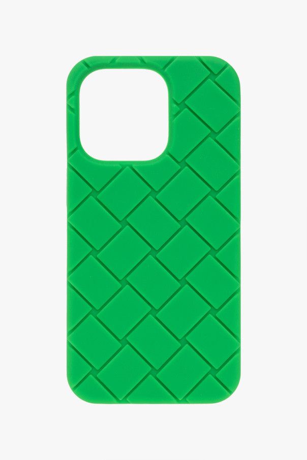 Bottega Veneta o1w1db10925 Size: OS / Iphone 14 Pro Case in Green Size ONE SIZE - 1 Thumbnail