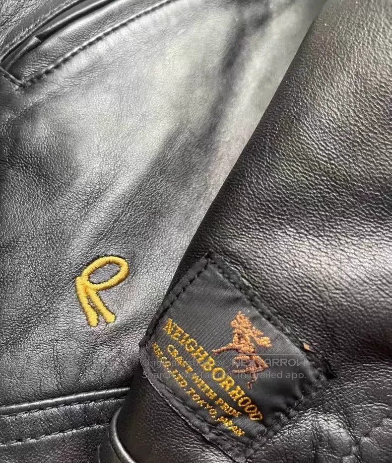 Neighborhood Neighborhood Vintage Leather Jacket Size US S / EU 44-46 / 1 - 2 Thumbnail