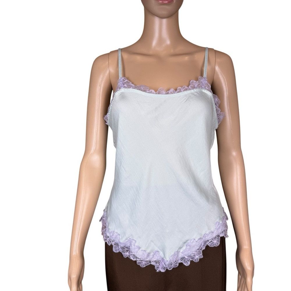 Free People New Free People Sunset Lover Sea Mist Cami Top Size S Size S / US 4 / IT 40 - 3 Thumbnail
