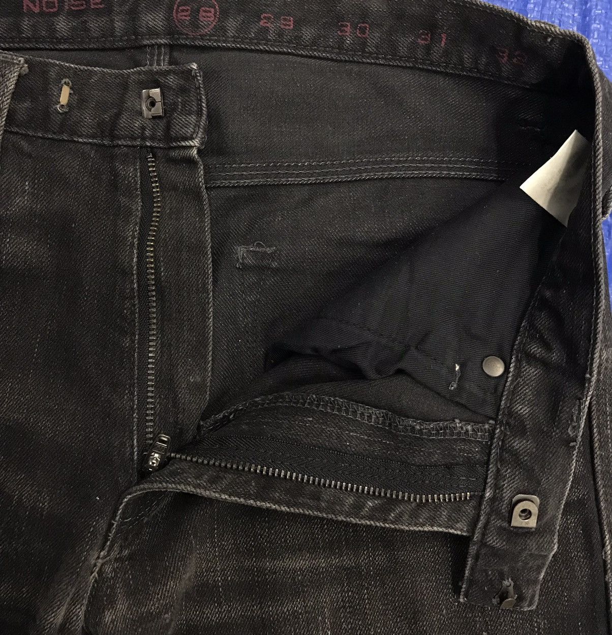 Japanese Brand × Vintage Vintage Bring On The Noise Made In Japan Denim Pants Size US 31 - 15 Thumbnail