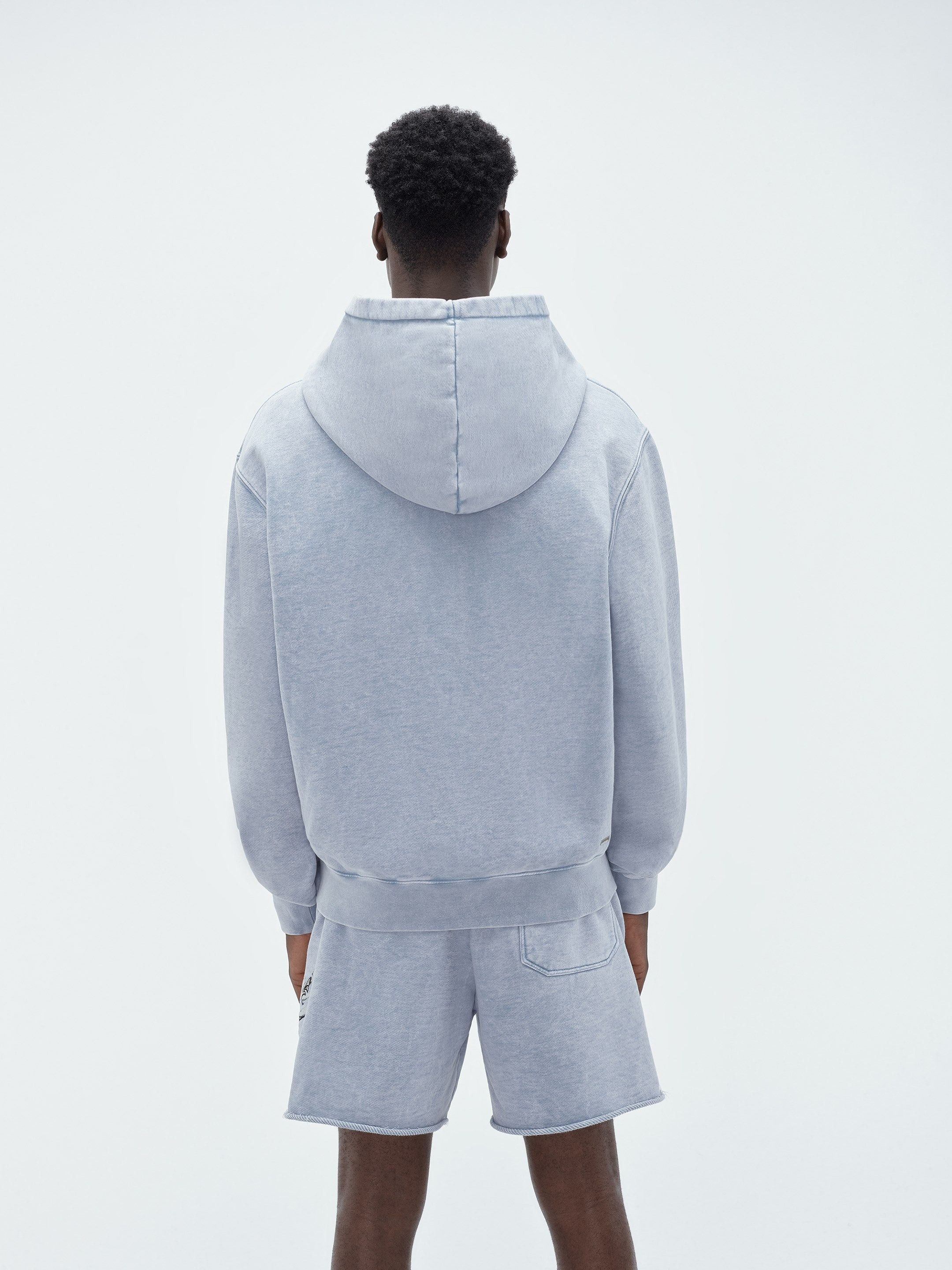 Amiri o1s1wg110425 Filigree Hoodie in Blue Size US L / EU 52-54 / 3 - 4 Thumbnail