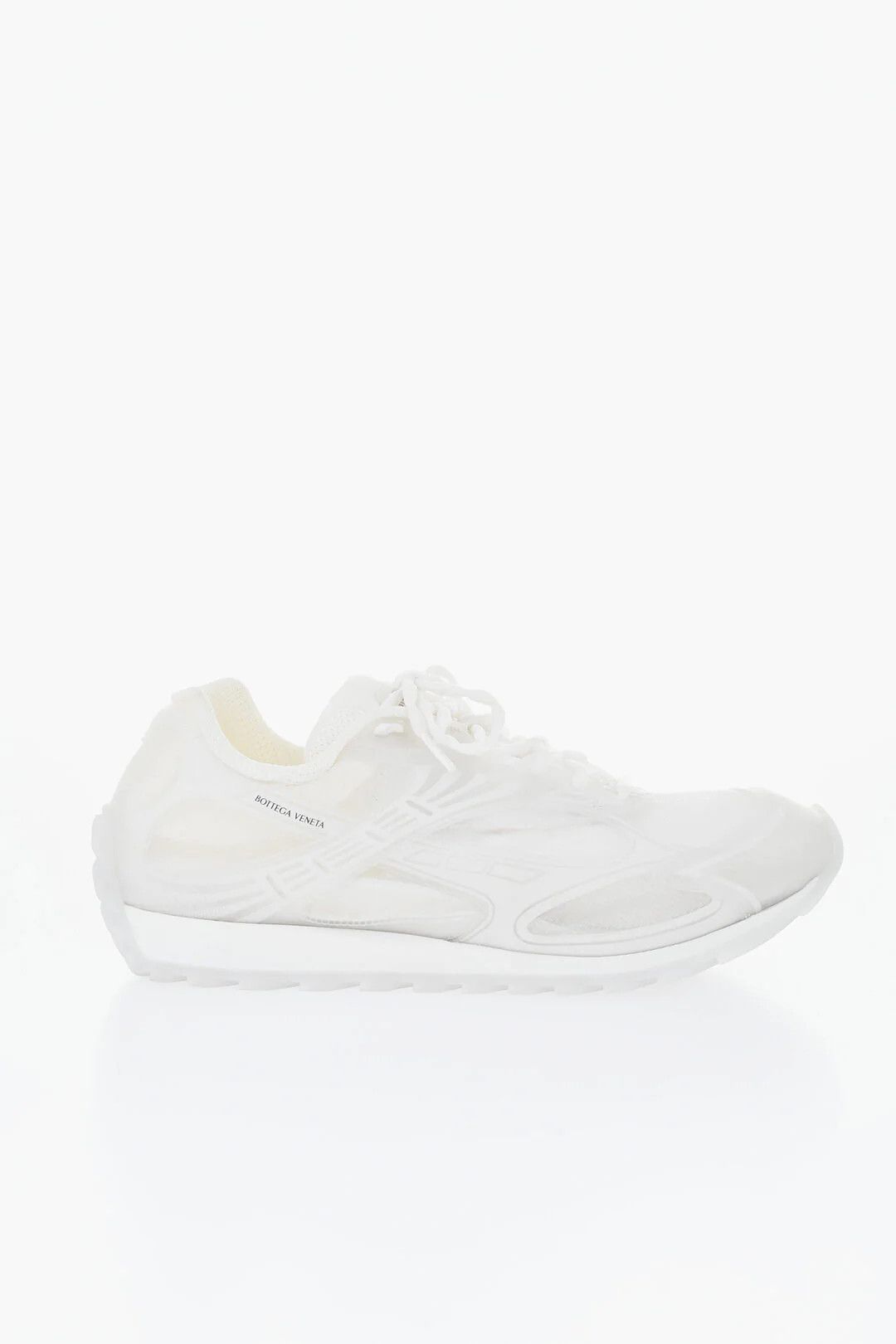 Bottega Veneta og1mm0426 Low-Top Rubber Sneakers in White Size US 13 / EU 46 - 1 Thumbnail