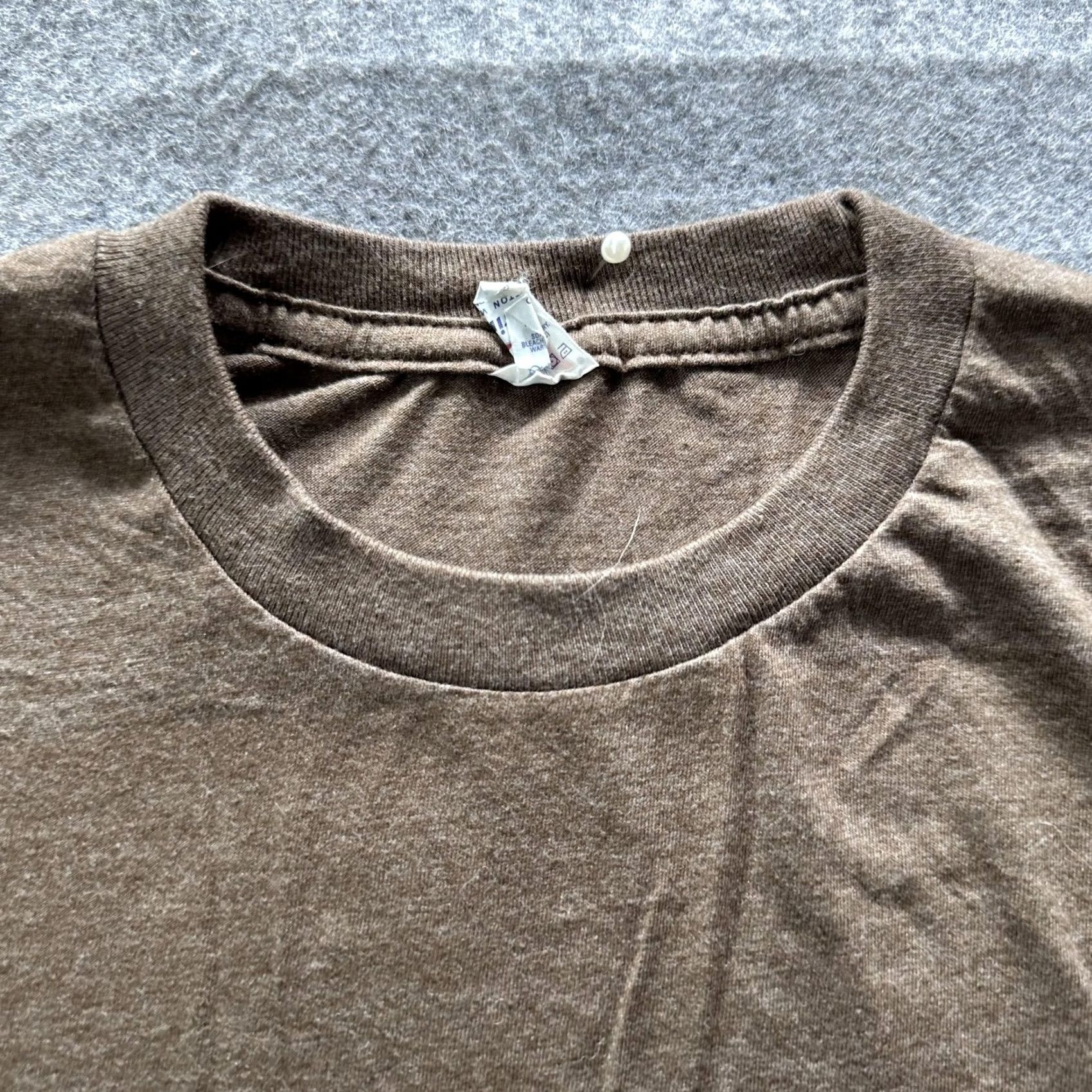 Vintage Optima Shirt Men XL Brown Maui Flame Graphic Tee Cotton Polyester Vintage Travel Size US XL / EU 56 / 4 - 3 Thumbnail