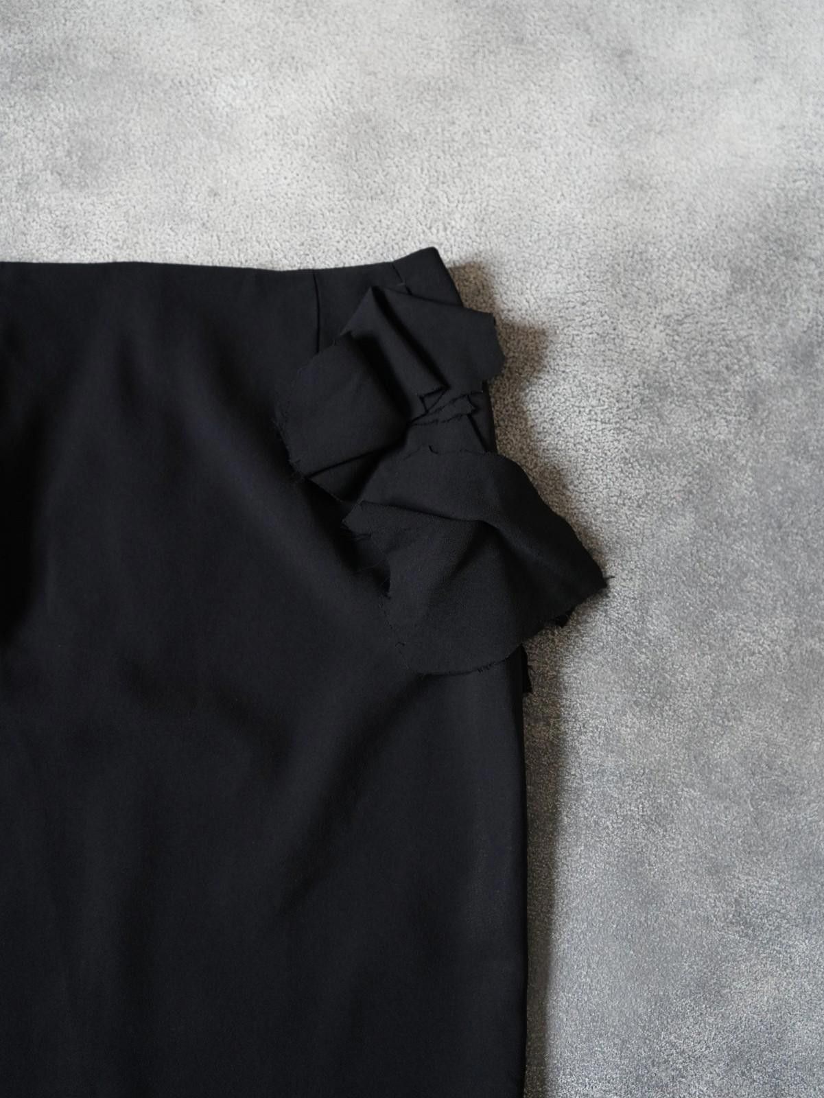 Jil Sander S/S 2010 Jil Sander By Raf Simons RUNWAY Ruffle Midi Skirt Size 32" / US 10 / IT 46 - 6 Thumbnail