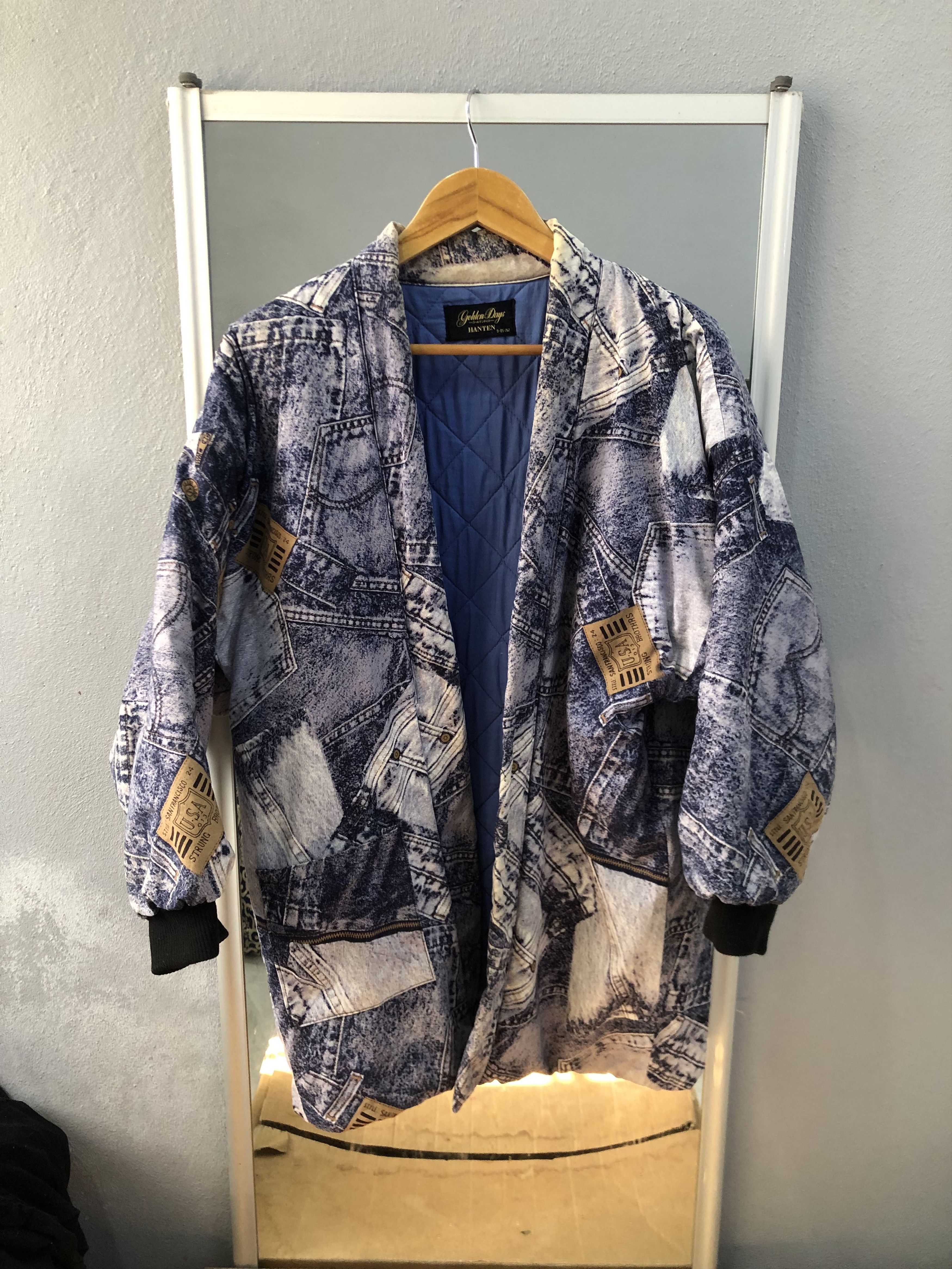 Japanese Brand Golden Days HANTEN Patchwork Jacket Size US L / EU 52-54 / 3 - 1 Thumbnail