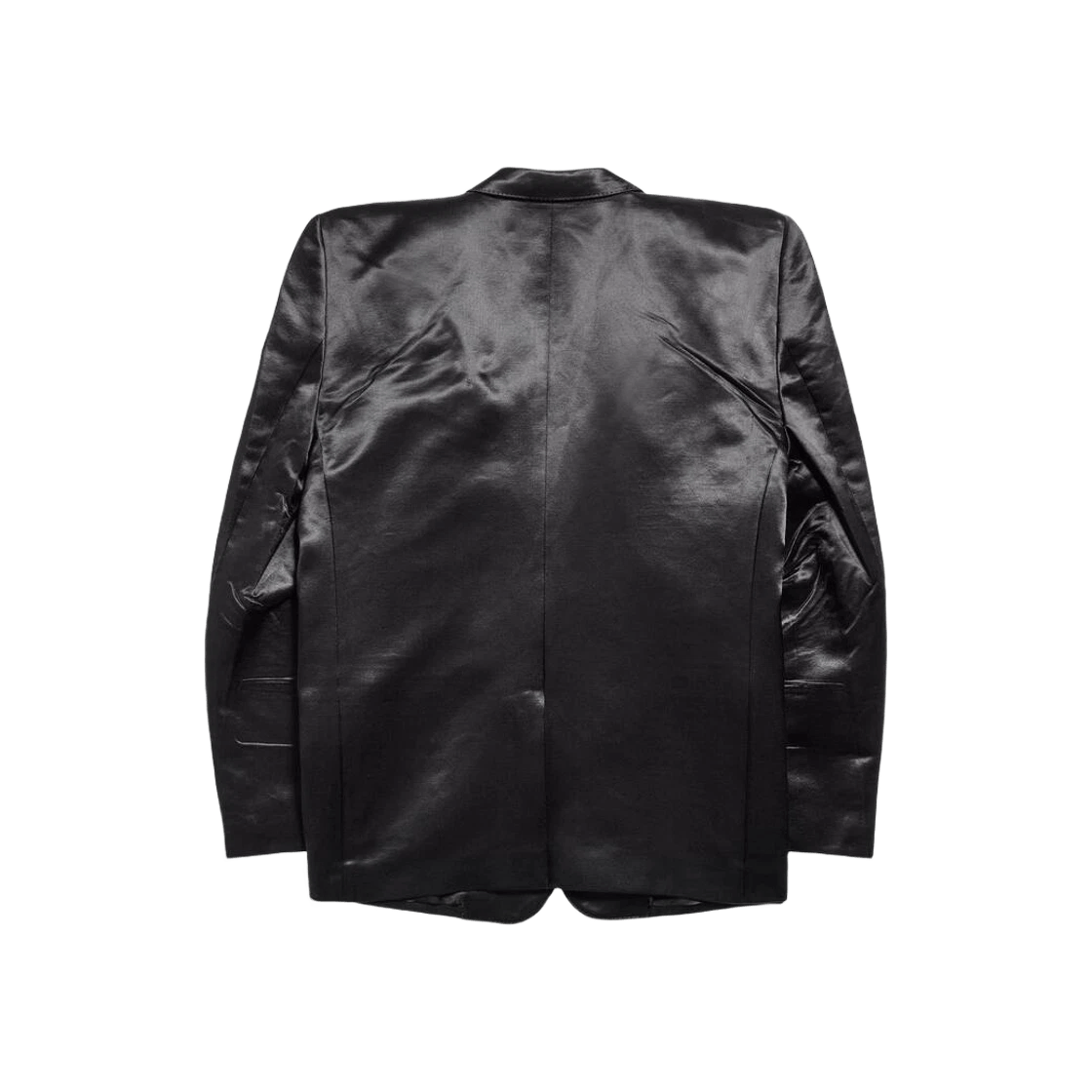 Balenciaga o1bcso1str0125 Boxy Jacket in Black Size US L / EU 52-54 / 3 - 2 Thumbnail