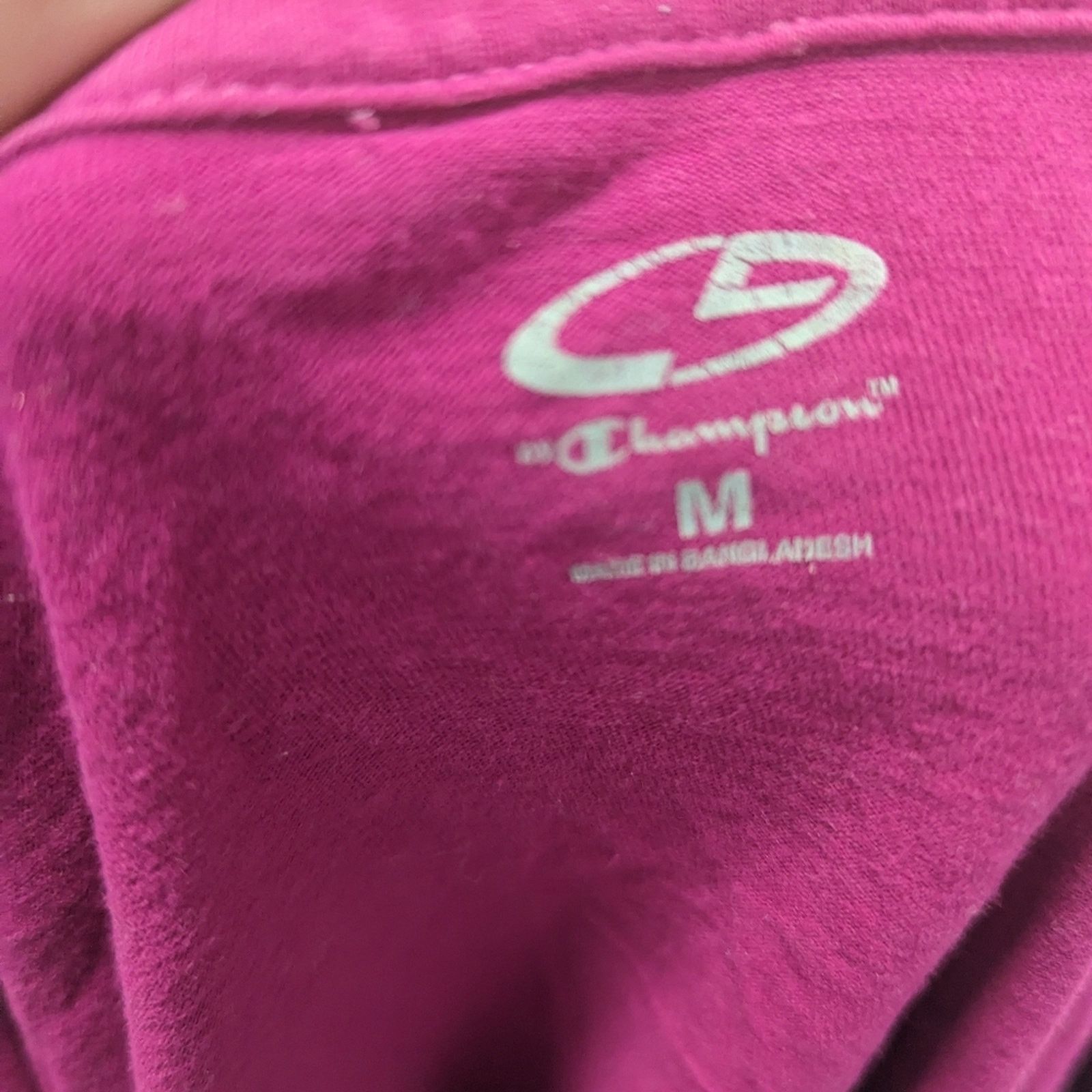 Champion Champion Hooded Fushia Shirt / Medium Size M / US 6-8 / IT 42-44 - 3 Thumbnail