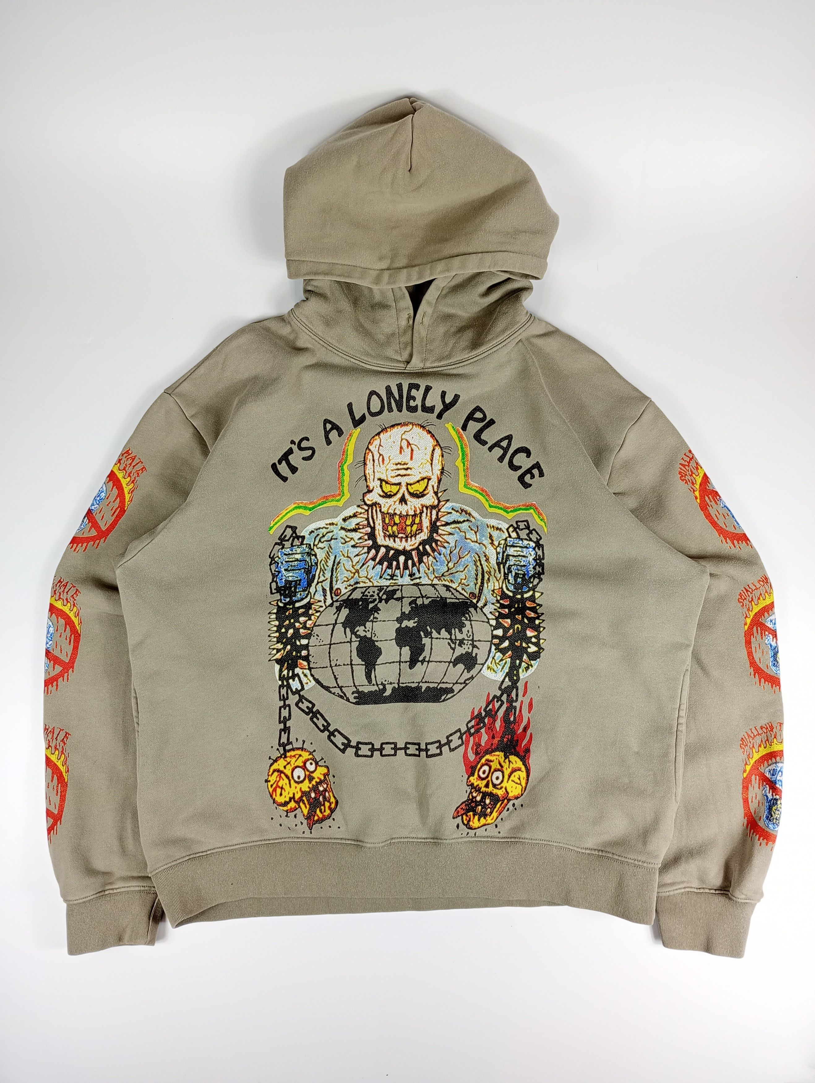 Band Tees × Rap Tees Drill hoodie with big print Size US L / EU 52-54 / 3 - 1 Thumbnail