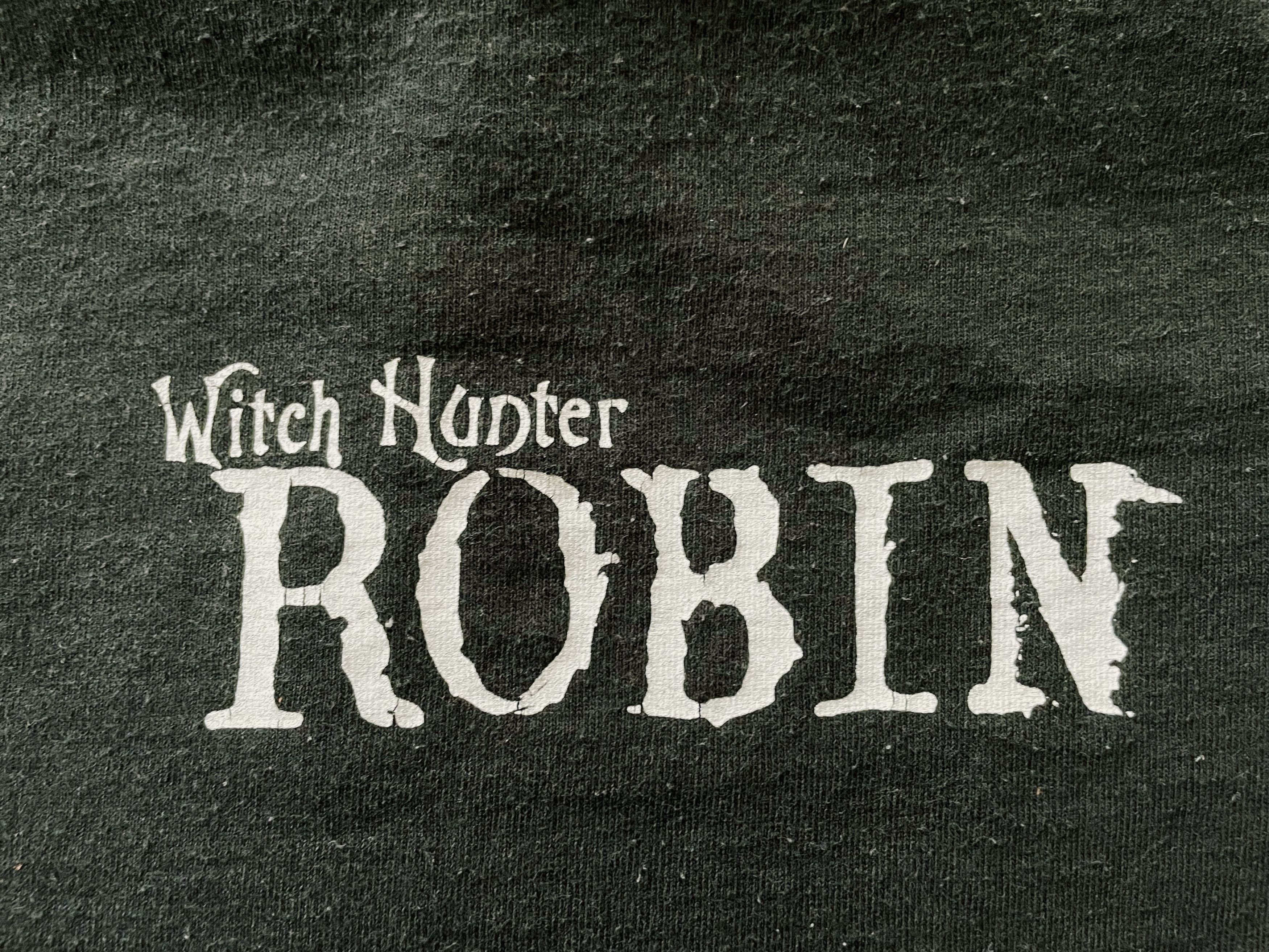 Anime × Japanese Brand × Vintage Vintage 2003 Sunrise Witch Hunter Robin Promo T-shirt Black Size US XL / EU 56 / 4 - 5 Thumbnail