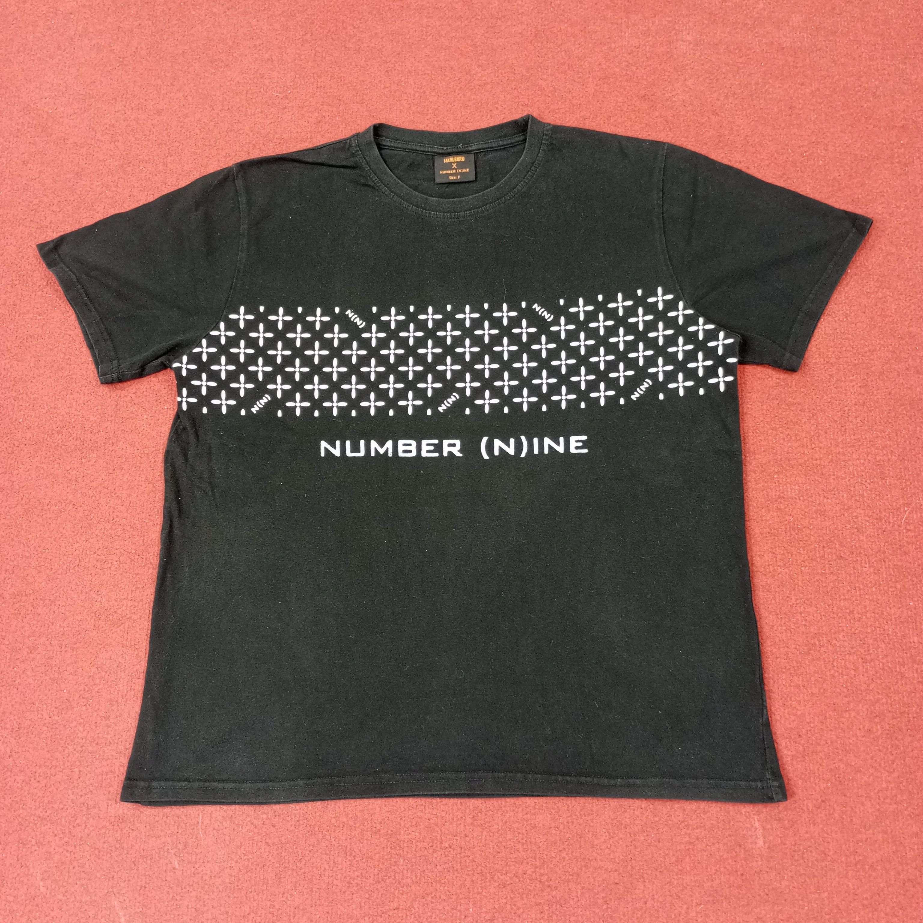 Number (N)ine Number Nine x Marlboro Japanese Brand Custom Tshirt c249n40 Size US L / EU 52-54 / 3 - 1 Thumbnail