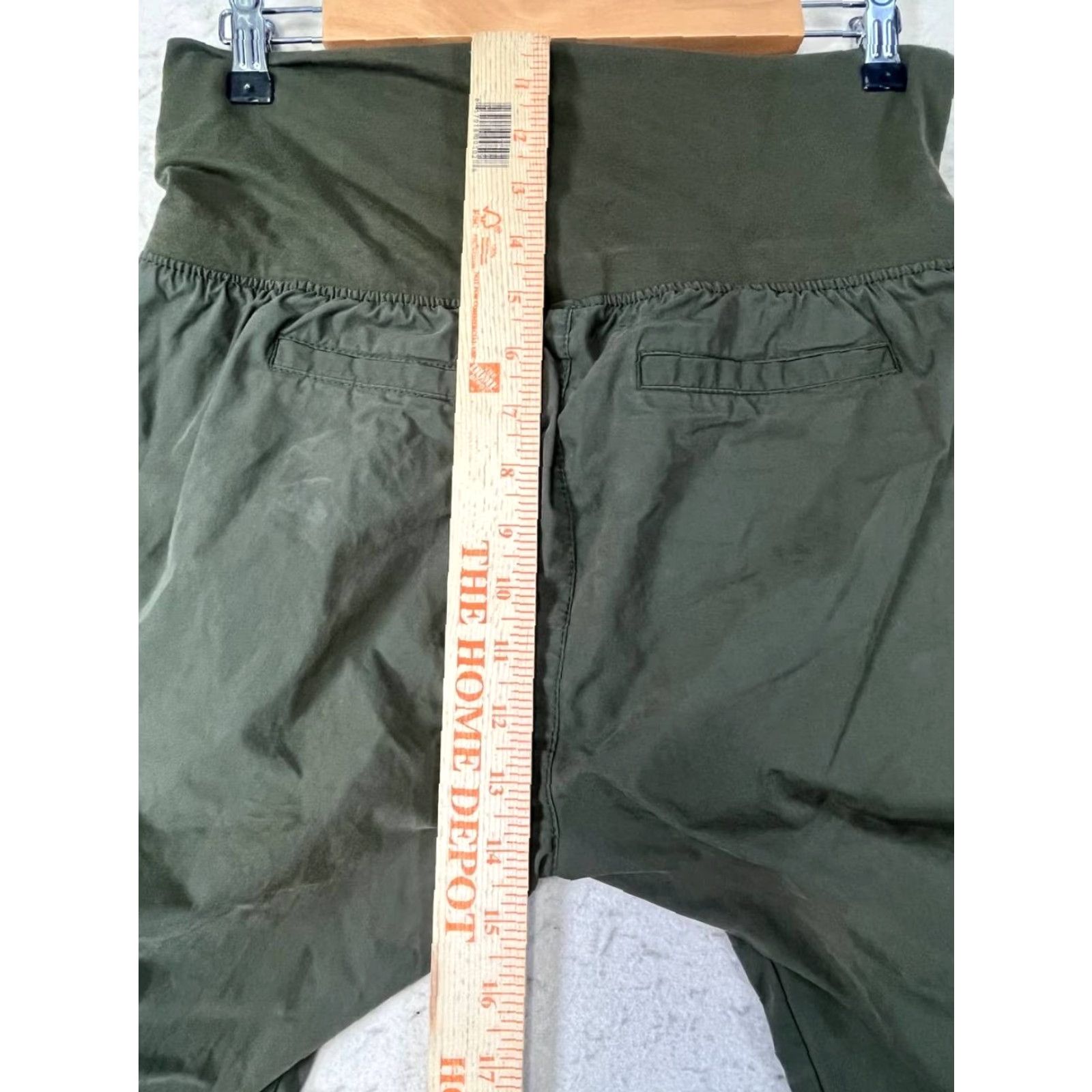 Old Navy Old Navy XS Green Ankle Stretchtech Pants Women Activewear Size XS Olive Green Size 26" / US 2 / IT 38 - 3 Thumbnail