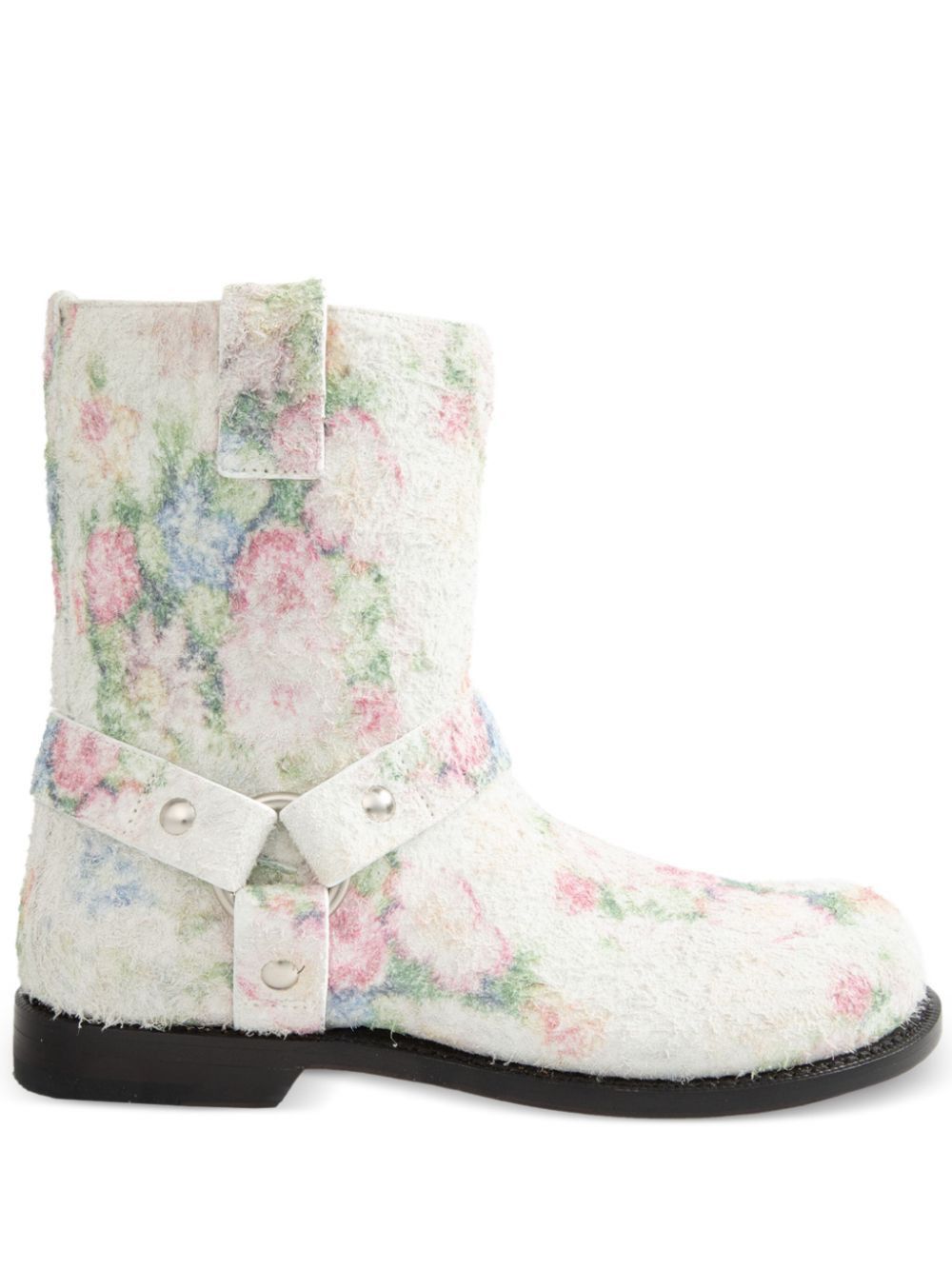 Loewe Campo Floral Print brushed boots Size US 12 / IT 42 - 1 Preview