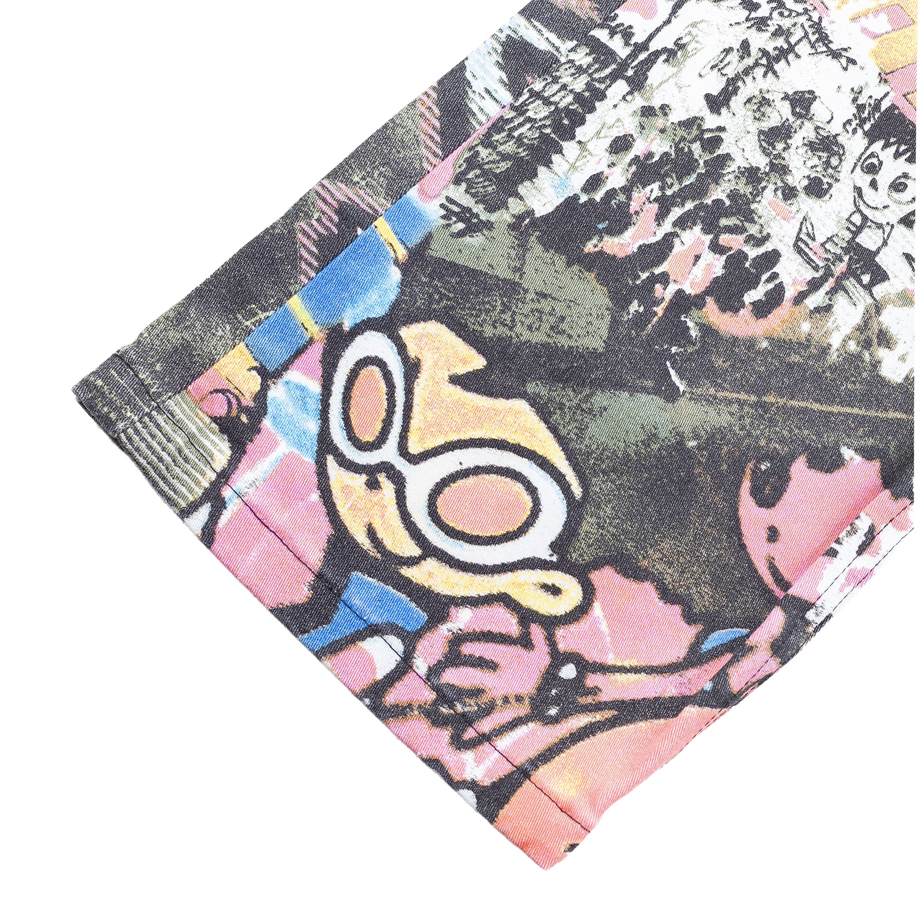 Roberto Cavalli Roberto Cavalli Angels Graffiti Comic Printed Pants Size 26" / US 2 / IT 38 - 2 Thumbnail