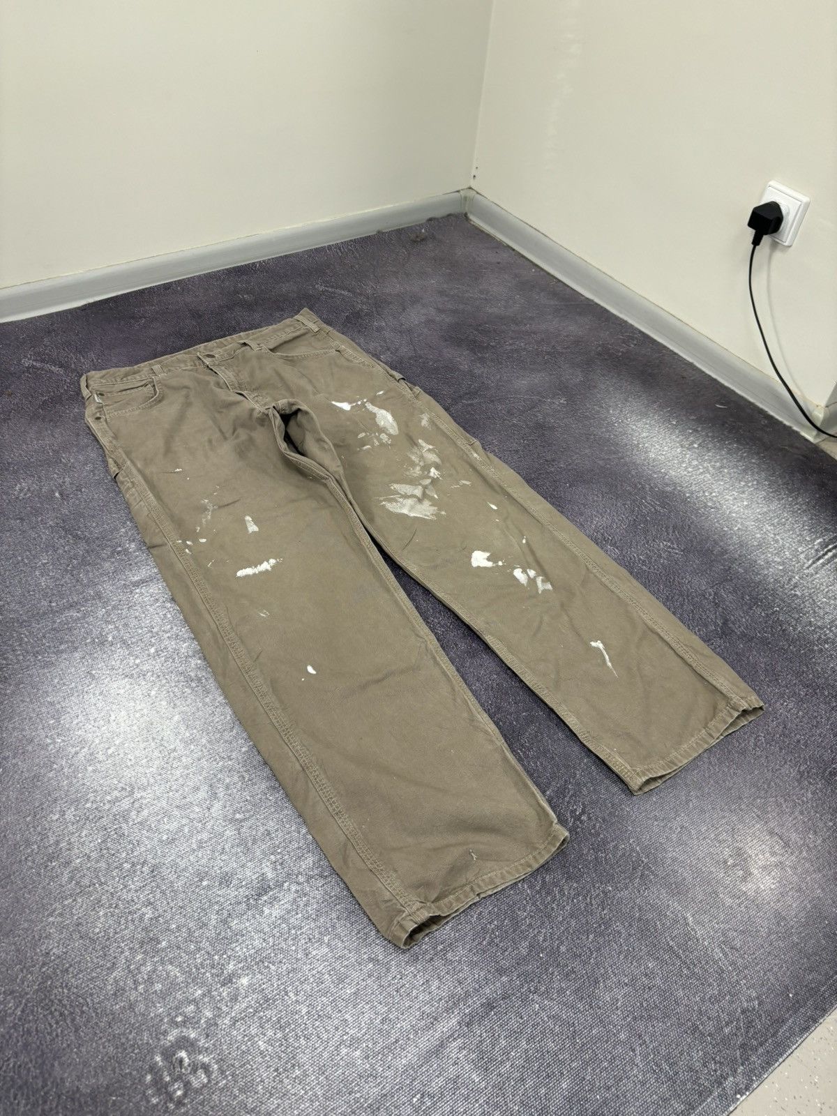 Carhartt Vintage 90s Carhartt Y2K Work Hype Baggy Pants Size US 36 / EU 52 - 9 Thumbnail