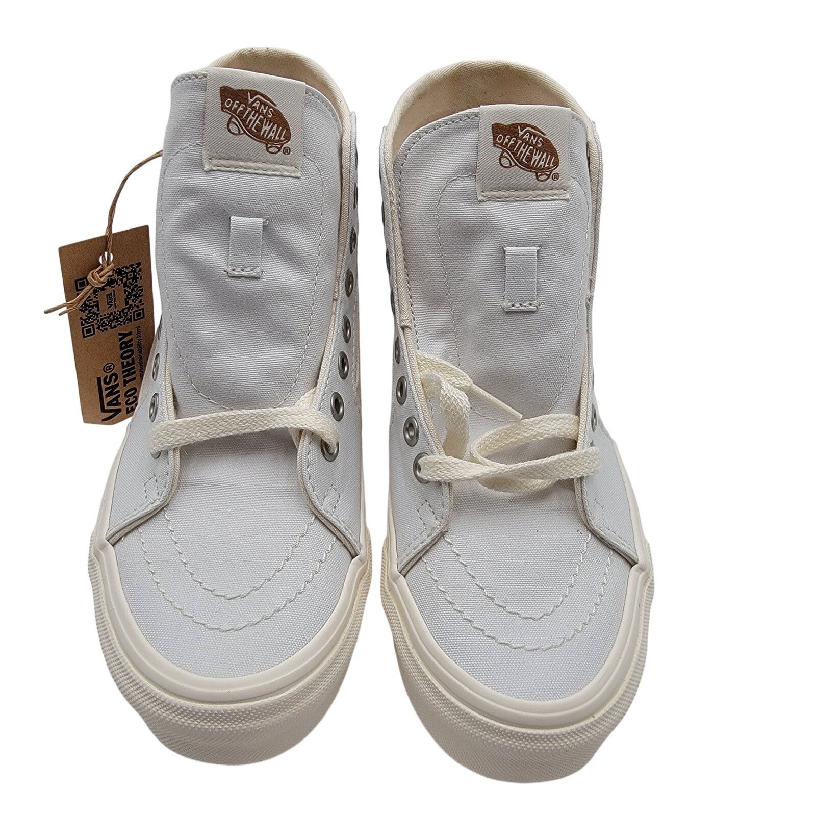 Vans Vans Sk8-Hi Tapered Eco Theory White Natural Men 5.5 Women 7 Size US 5.5 / EU 38 - 4 Thumbnail