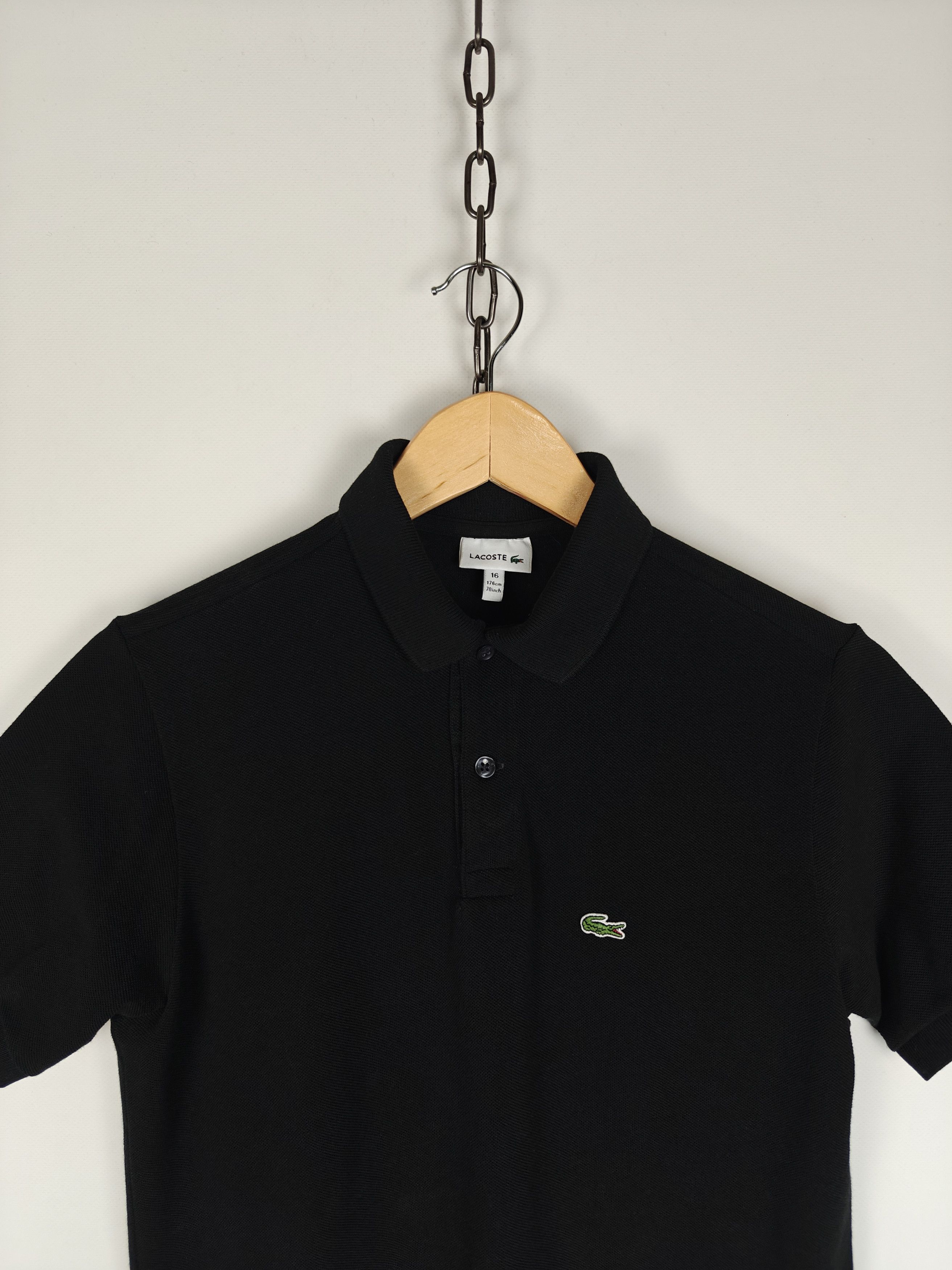 Lacoste Lacoste Black Polo Basic Tee Small Logo S Size US S / EU 44-46 / 1 - 2 Thumbnail