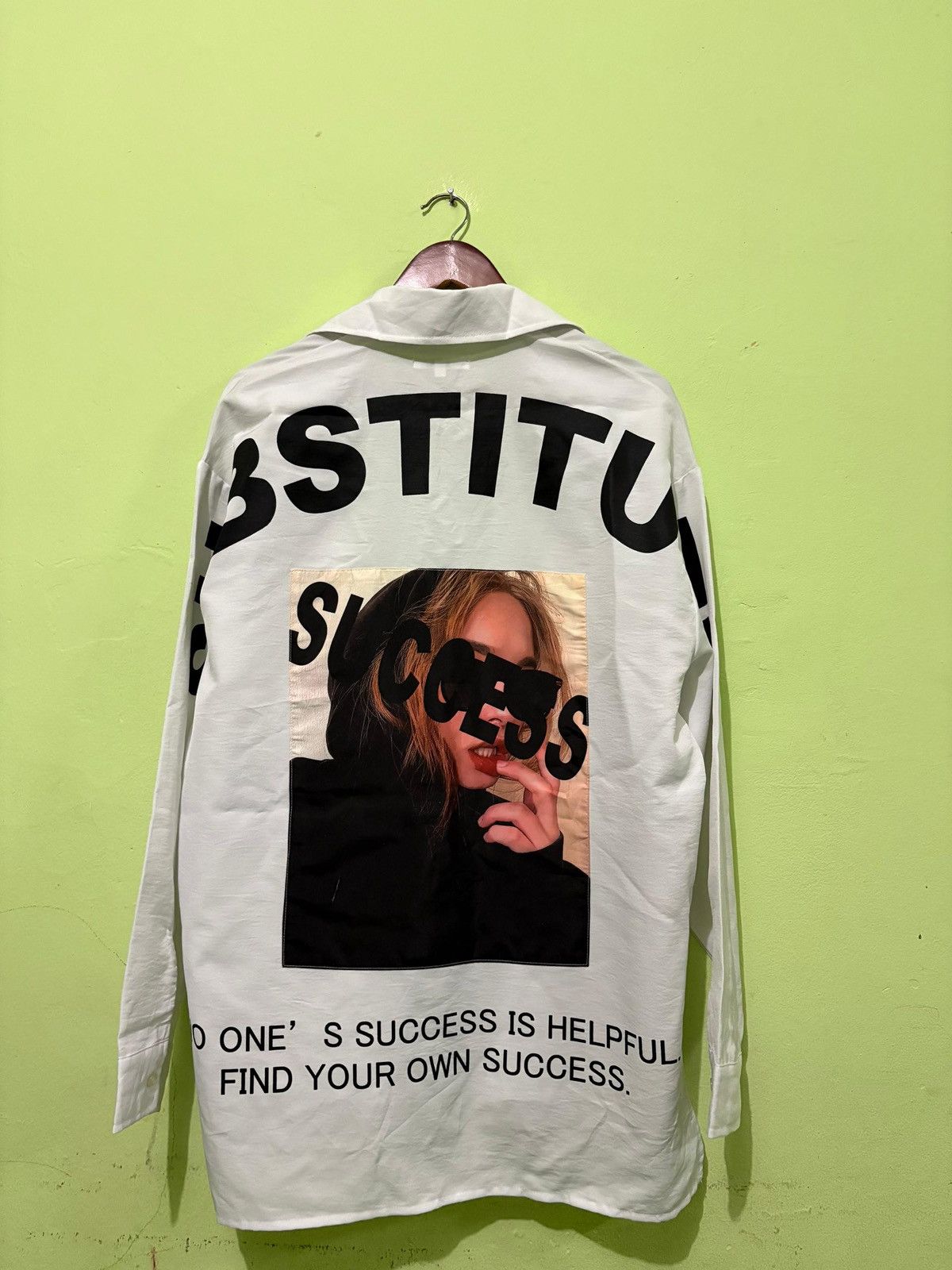 In The Attic In the Attic H Oversized Button Up Shirt Substitute Success Size US M / EU 48-50 / 2 - 7 Thumbnail