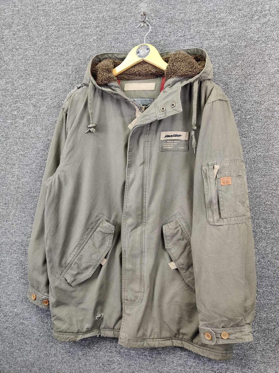Vintage Vintage Neo Sixx Garment Flight Tactical Flight Parka Jacket Size US M / EU 48-50 / 2 - 2 Thumbnail