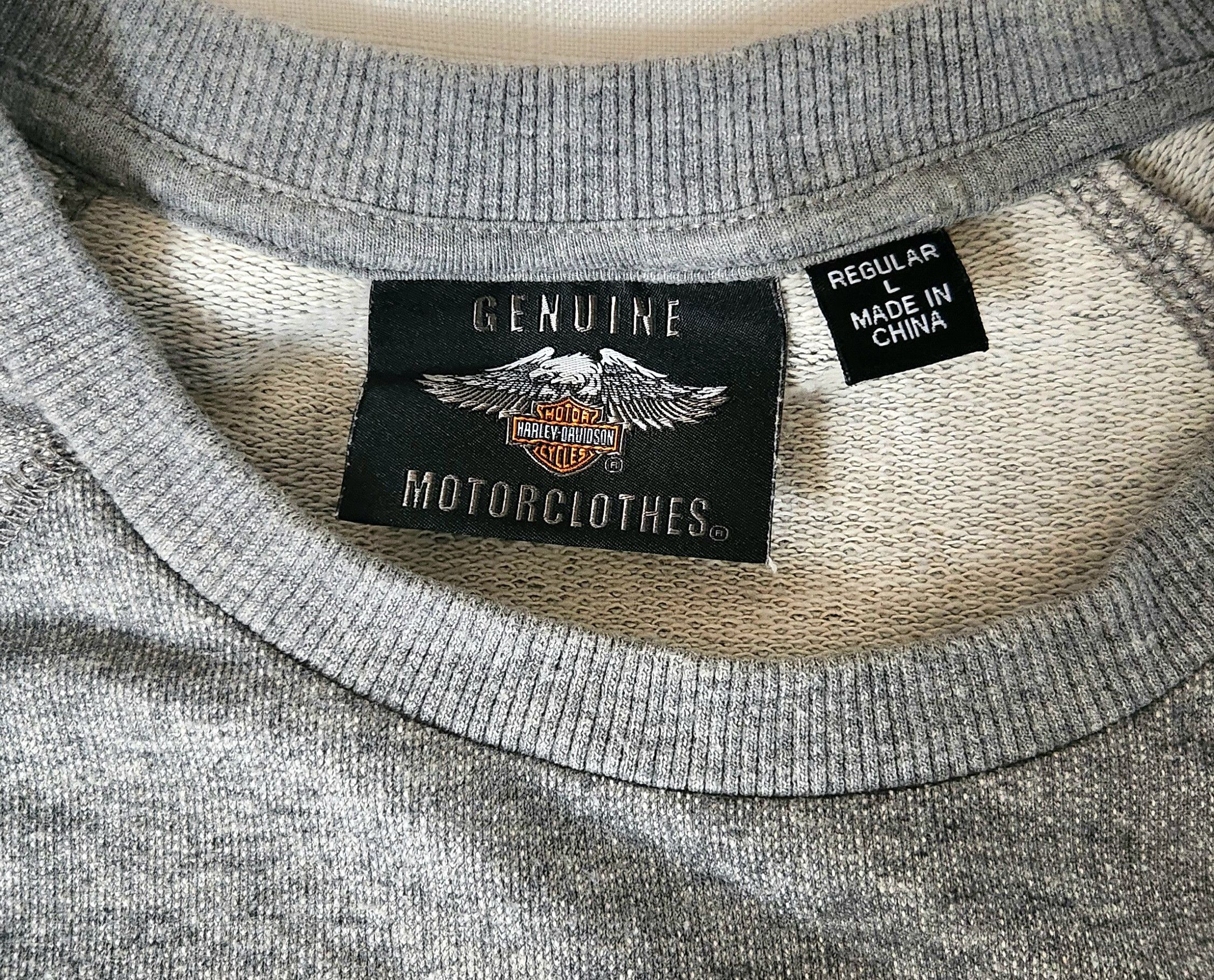 Harley Davidson Harley Davidson HD Genuine Screamin Eagle #1 Sweatshirt SZ L Size US L / EU 52-54 / 3 - 3 Thumbnail