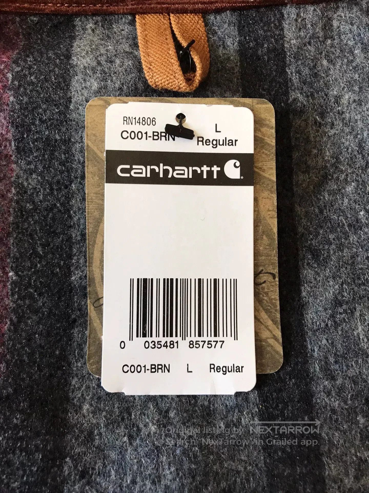 Carhartt Carhartt C001 Canvas Work Jacket. Size US L / EU 52-54 / 3 - 8 Thumbnail