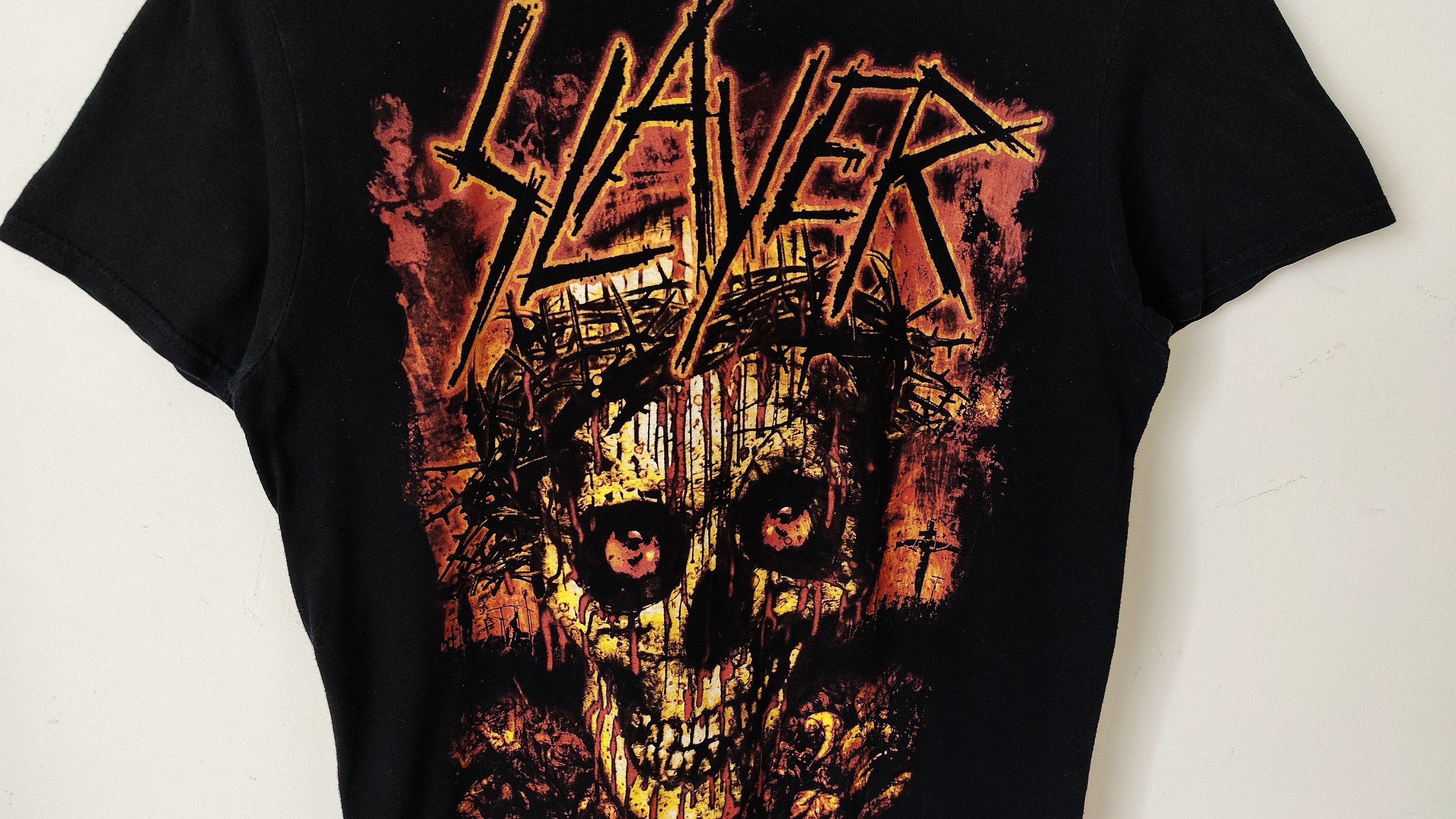 Band Tees × Vintage Slayer Y2K 2013 Official Vintage Tshirt Size US M / EU 48-50 / 2 - 2 Thumbnail