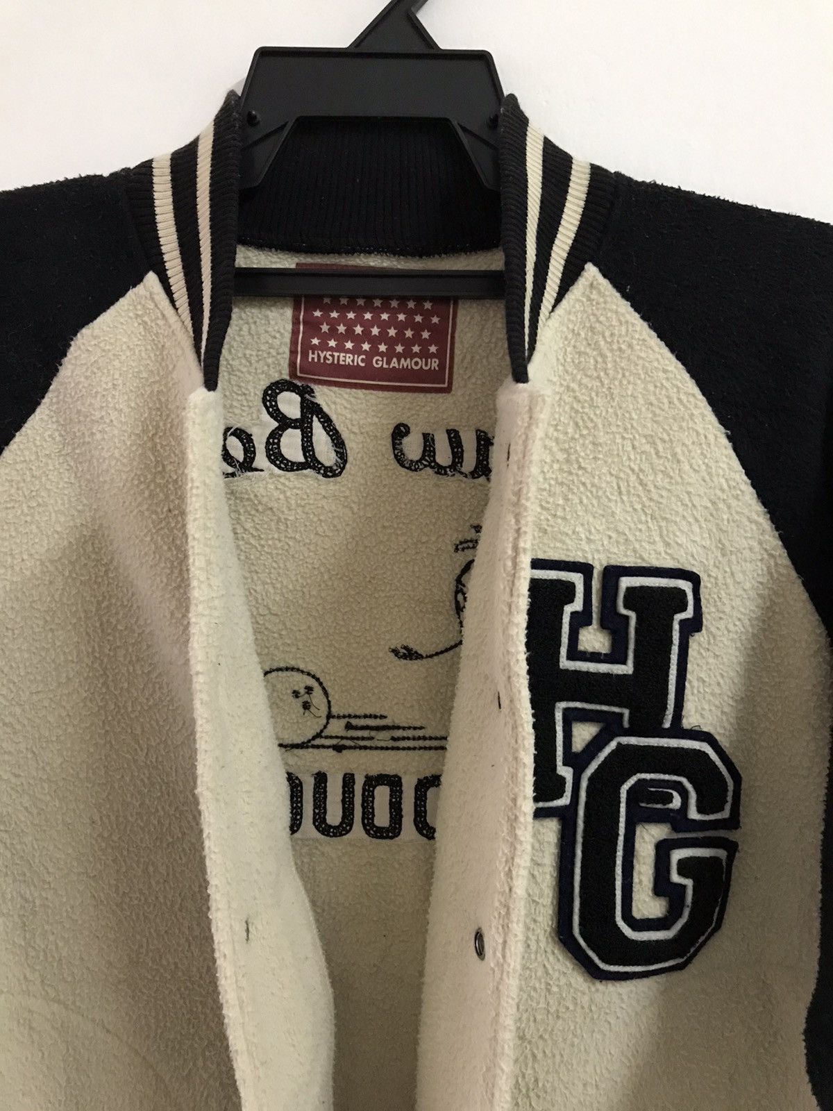 Hysteric Glamour Hysteric Glamour fleece Varsity Jacket Size US S / EU 44-46 / 1 - 5 Thumbnail