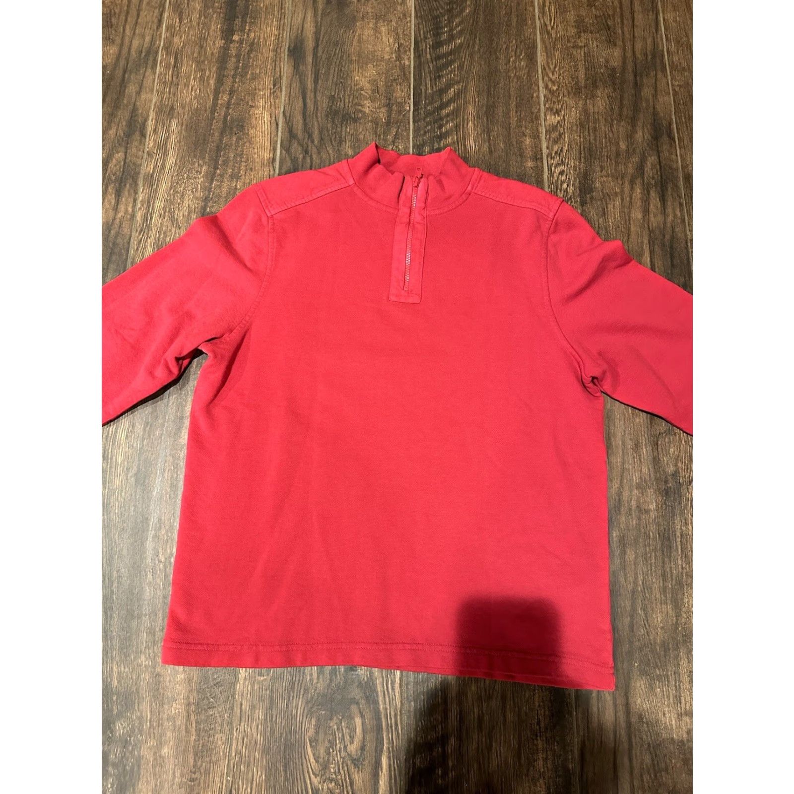 UNTUCKit NWT UNTUCKit Quarter Zip Pullover Mens Size Medium Red Sweater Size US M / EU 48-50 / 2 - 4 Thumbnail