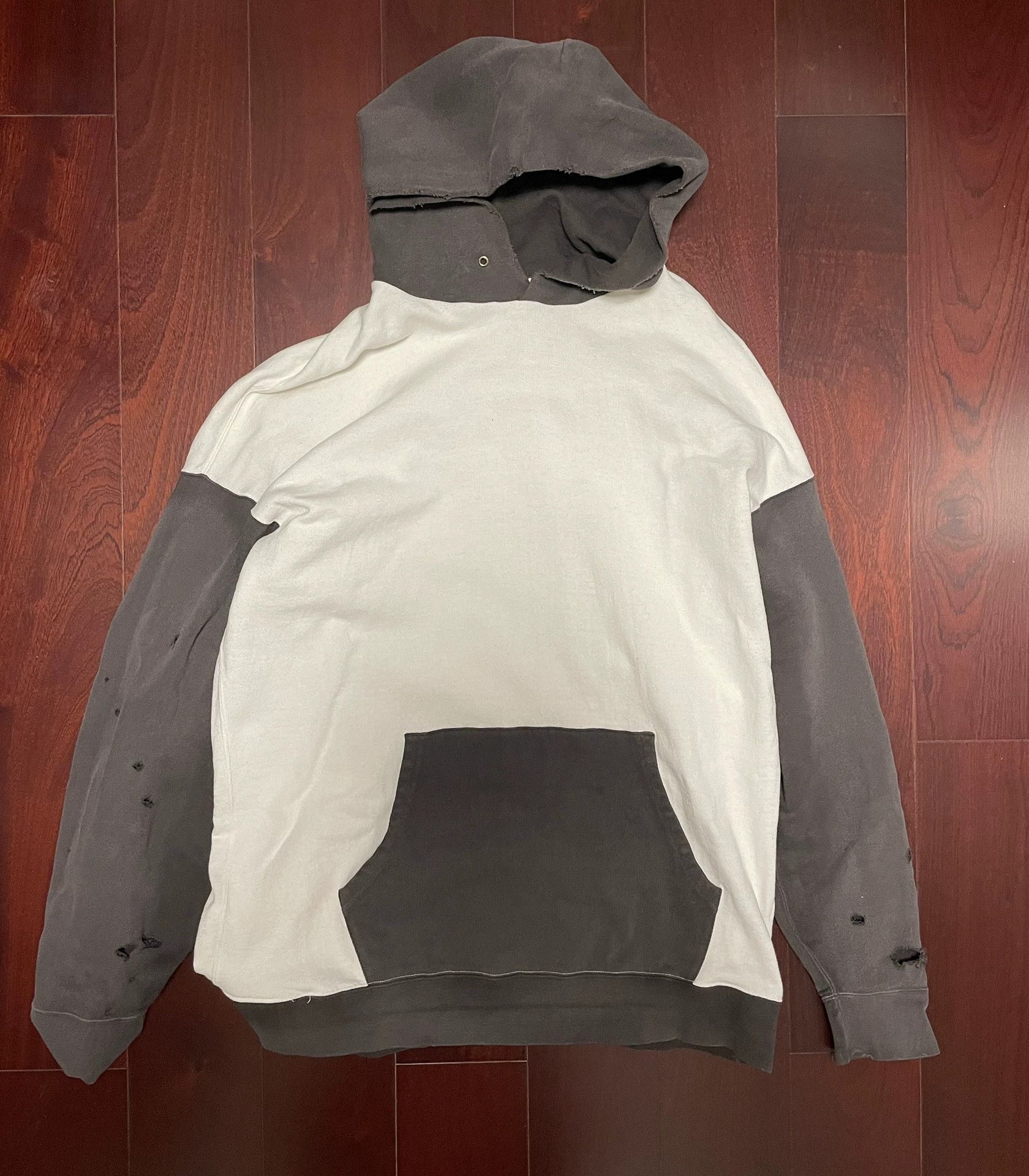 Visvim visvim oversized distressed hoodie Size US M / EU 48-50 / 2 - 1 Thumbnail