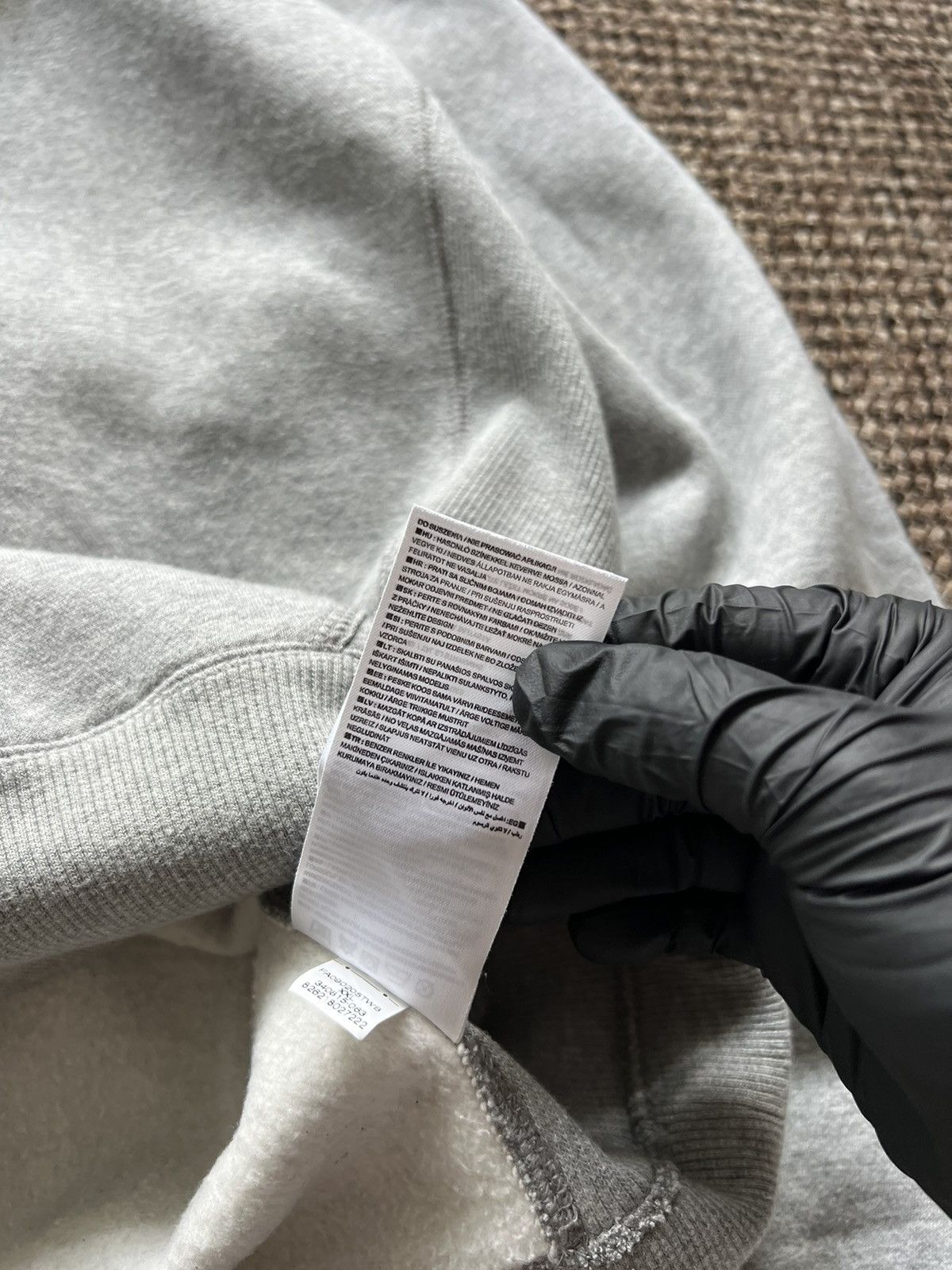 Nike Grey Vintage Nike Hoodie Size US XXL / EU 58 / 5 - 13 Thumbnail