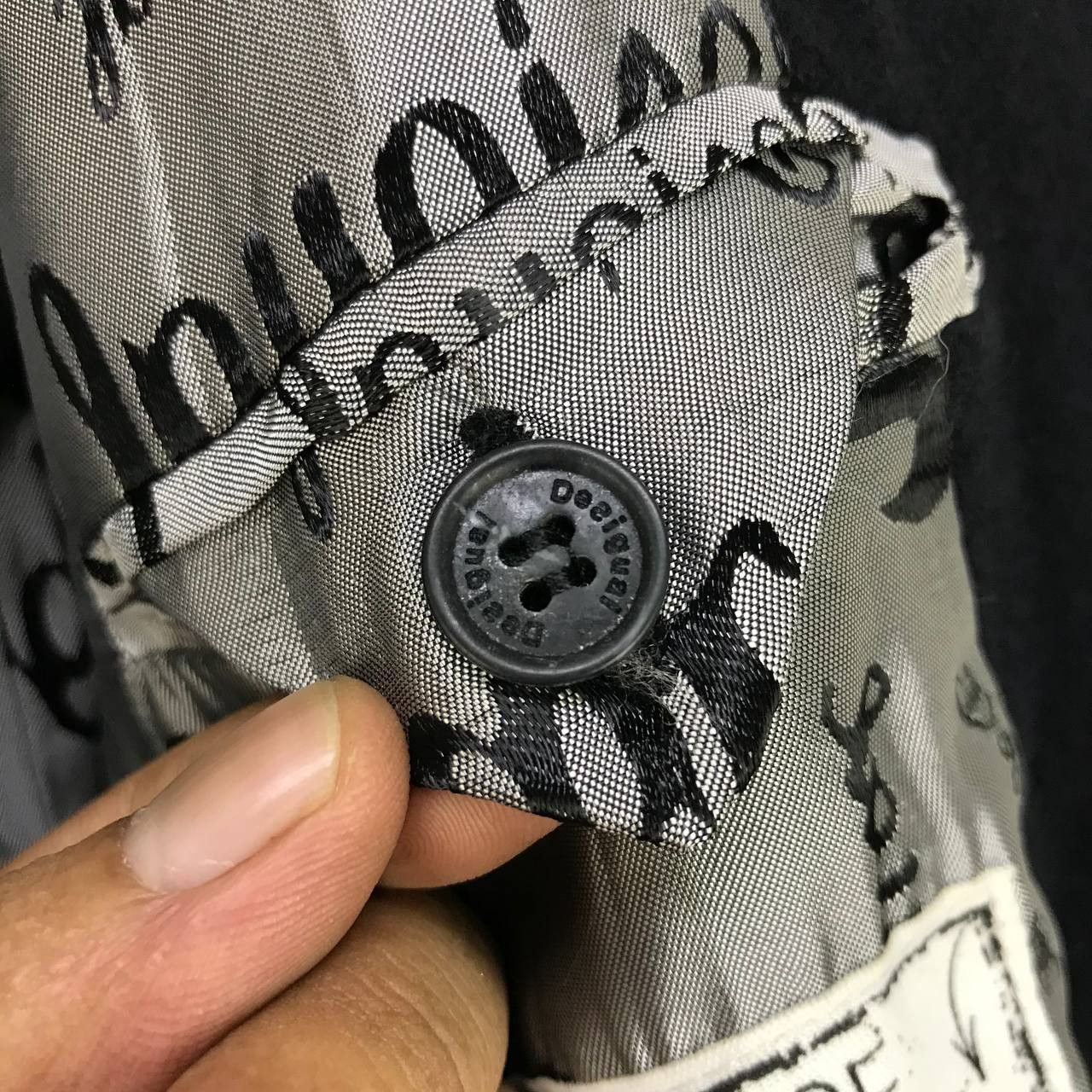 Desigual Rare🔥Stylish Padded Patchwork ‘We Love Sex & Fun’ Coat Size US S / EU 44-46 / 1 - 13 Thumbnail