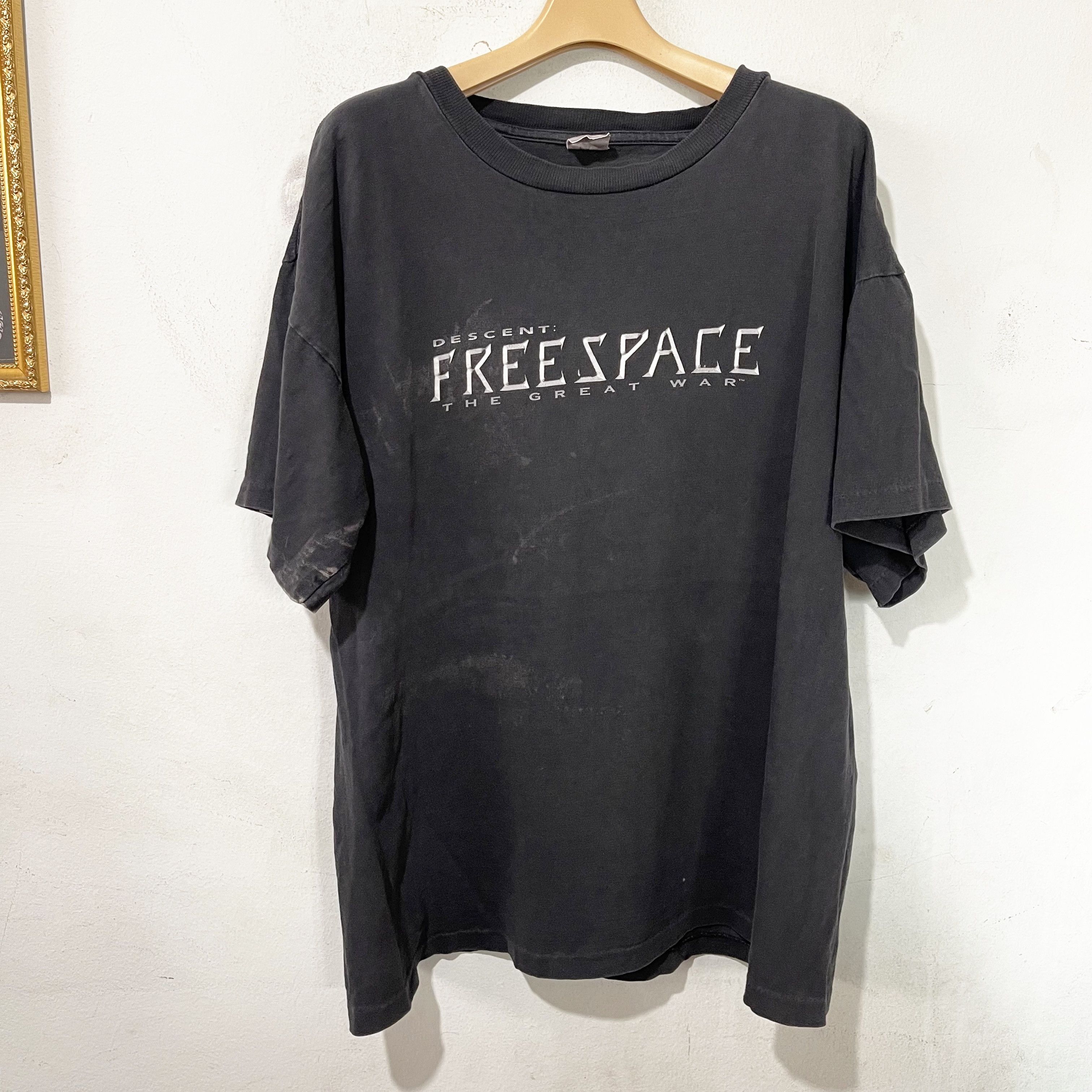 Vintage Vintage 1998 Descent FreeSpace The Great War T-Shirt Size US XL / EU 56 / 4 - 3 Thumbnail