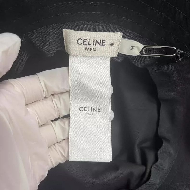 Celine Celine Classic Logo Print Bucket Hat Size ONE SIZE - 3 Thumbnail