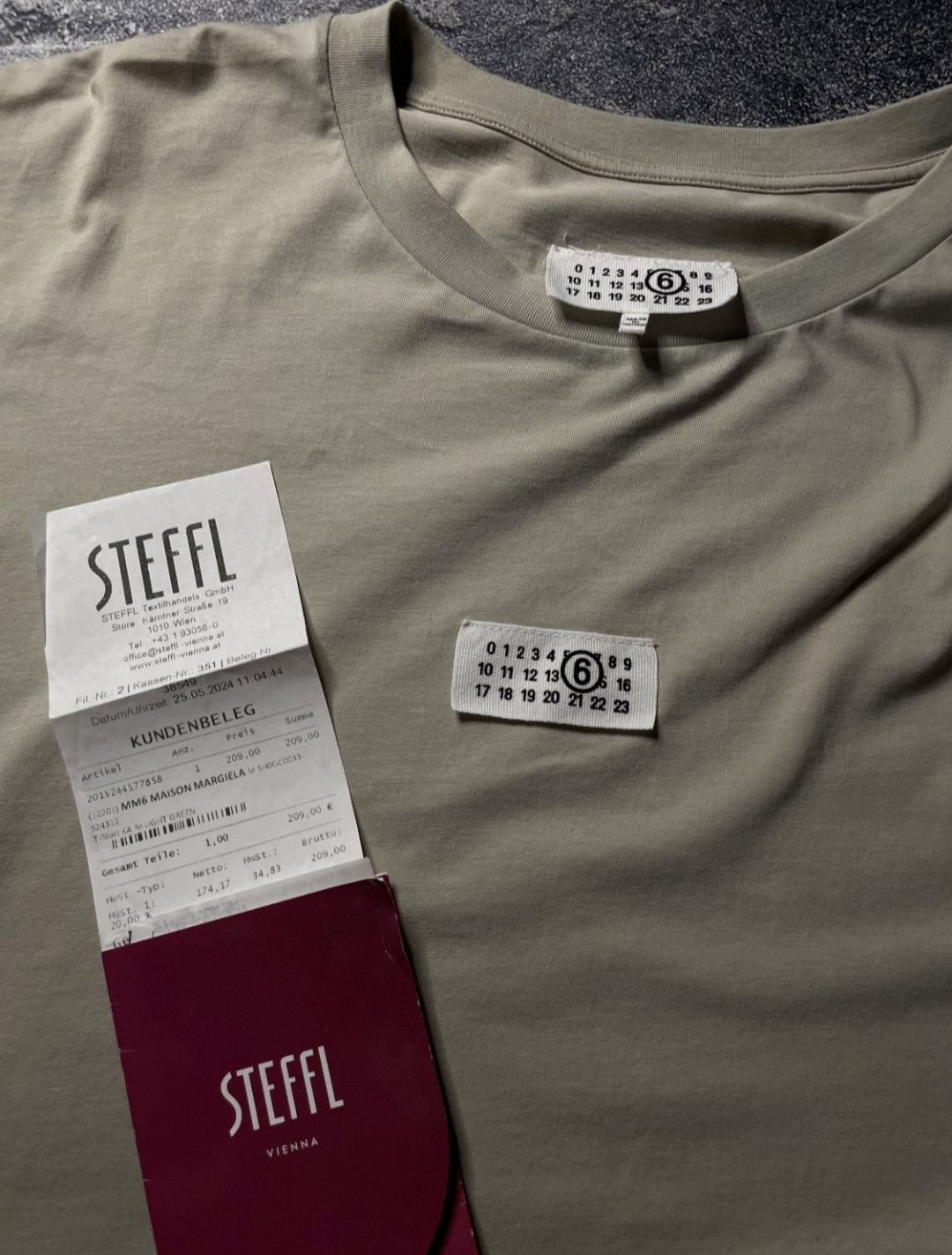 Maison Margiela Martin Margiela Tab Logo t shirt Size US M / EU 48-50 / 2 - 5 Thumbnail
