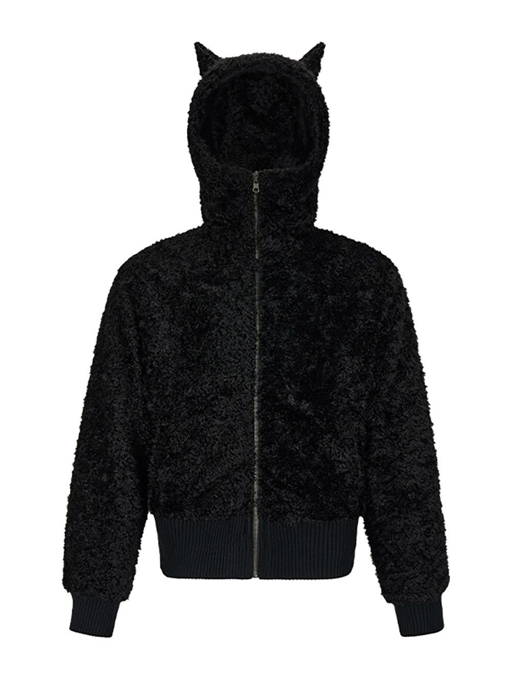 Other New SAVAGEGROWTHWORLD Devil Horn Faux Fur Zip Size US L / EU 52-54 / 3 - 1 Thumbnail