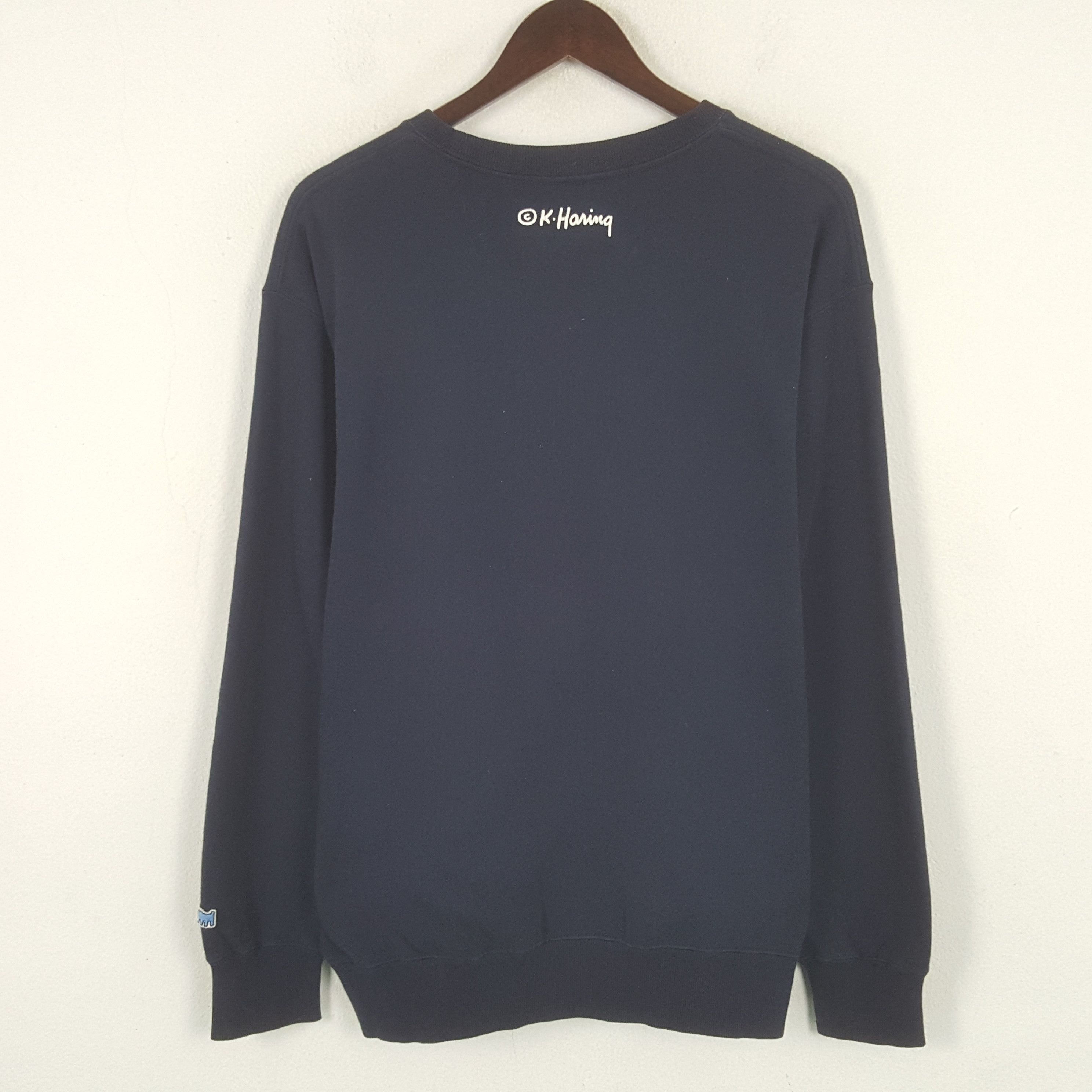 Japanese Brand × Keith Haring × Vintage Vintage Keith Haring Sweatshirt Size US L / EU 52-54 / 3 - 3 Thumbnail