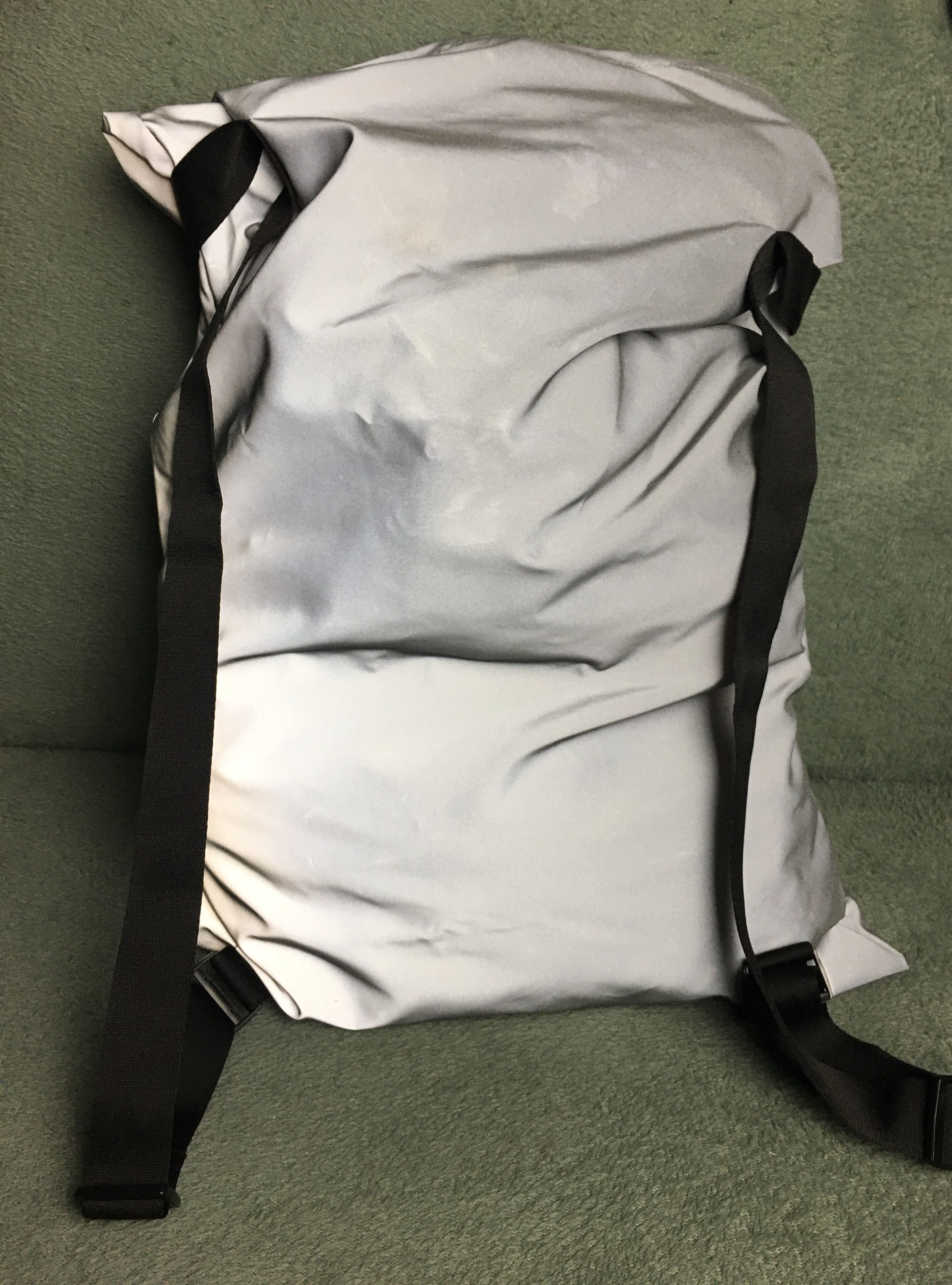 Moncler Moncler Big Logo Reflective Travel Bag Backpack Size ONE SIZE - 2 Thumbnail