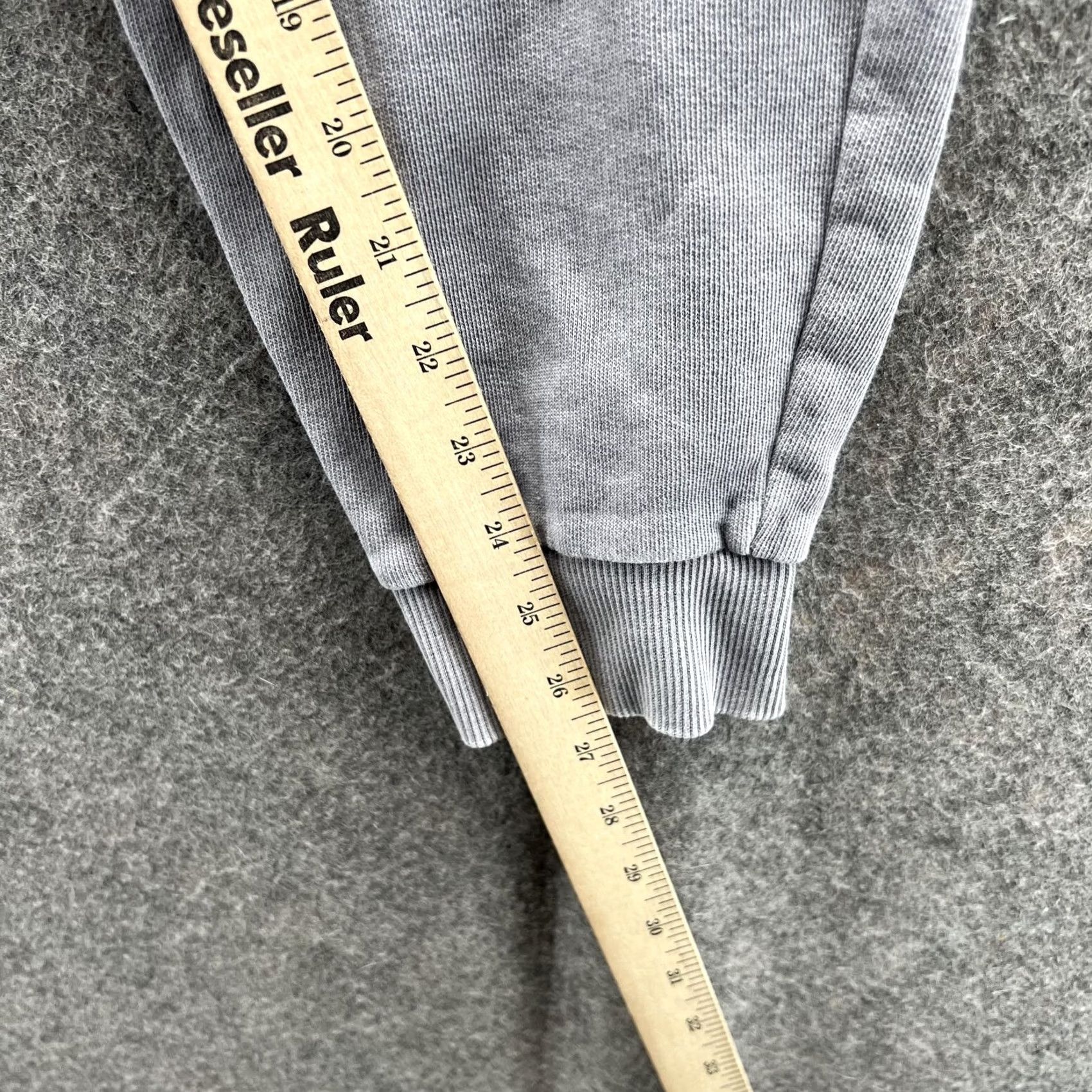 Reebok Reebok Sweatpants Men Small Adult Gray Pants Fleece Training Cotton Pocketed Regular Inseam 26 in Size US 29 - 7 Thumbnail