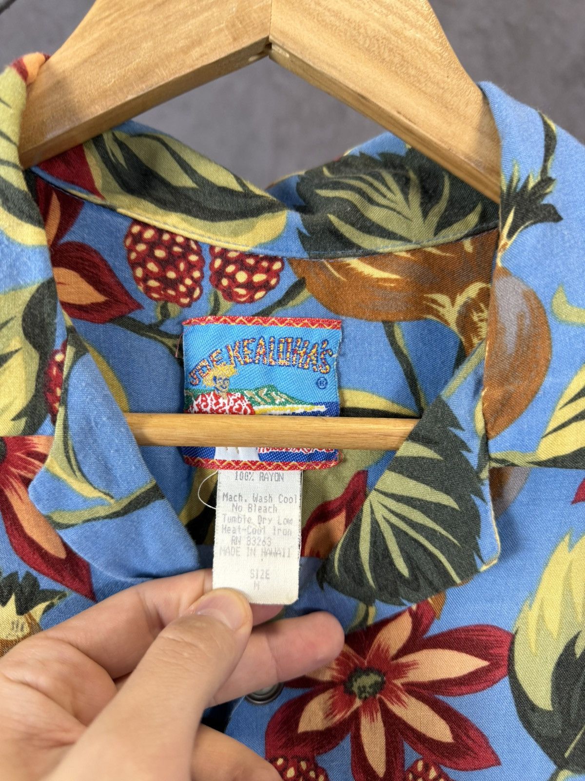 Vintage Hawaiian crazy vintage made in Hawaii shirt Size US M / EU 48-50 / 2 - 3 Thumbnail