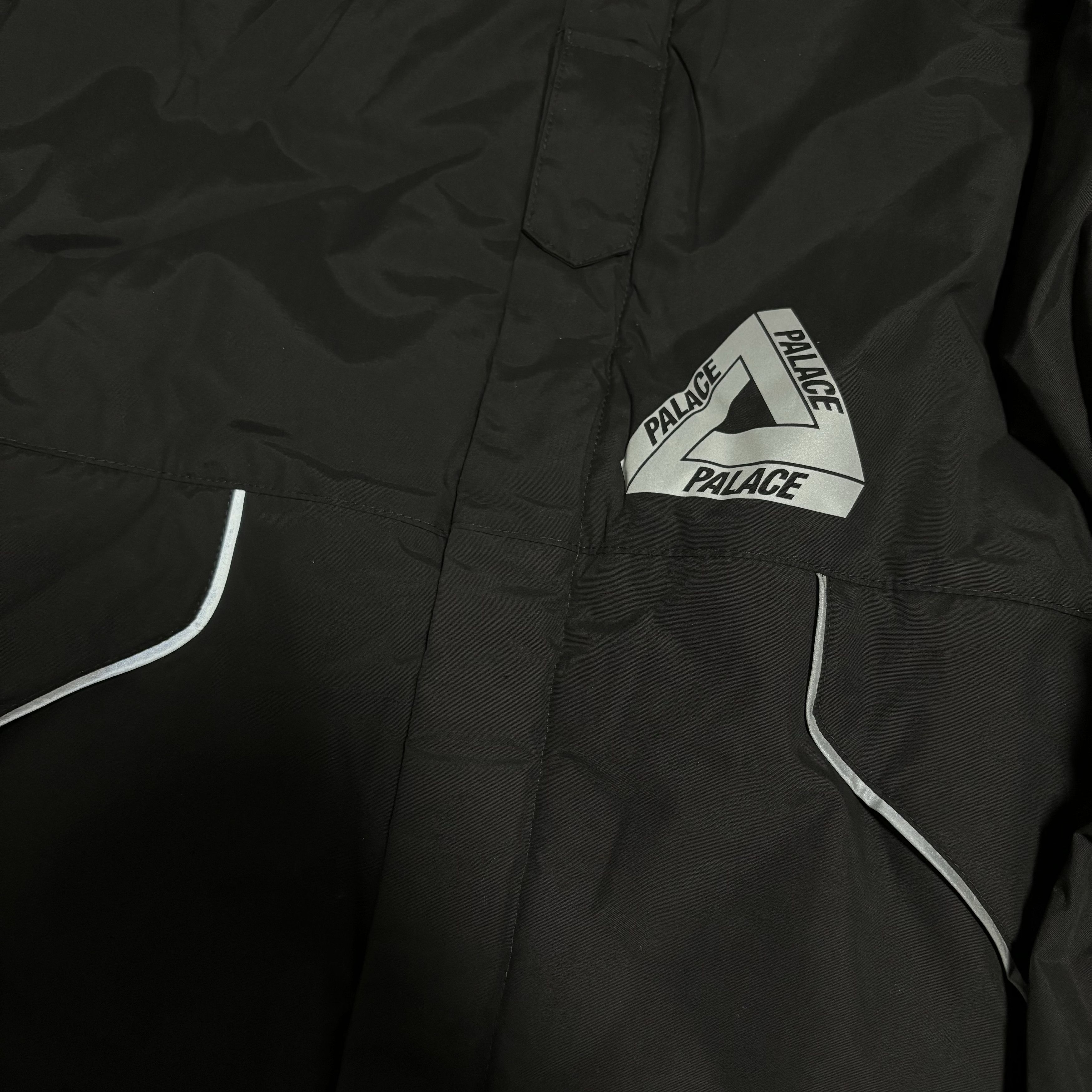 Palace Palace P-Tech Hooded Jacket Black - 23FW Size US XL / EU 56 / 4 - 4 Thumbnail