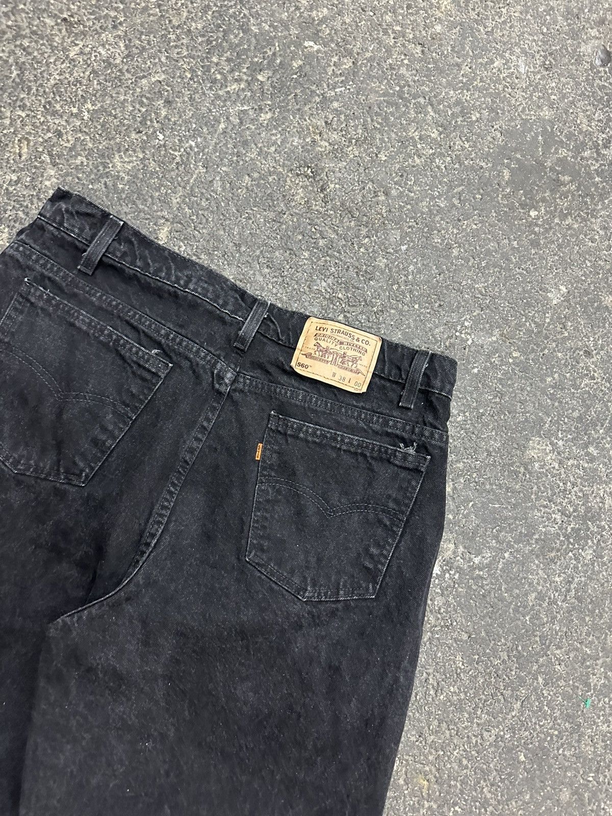 Levi's × Vintage Y2K levis orange tab shorts Size US 38 / EU 54 - 3 Thumbnail