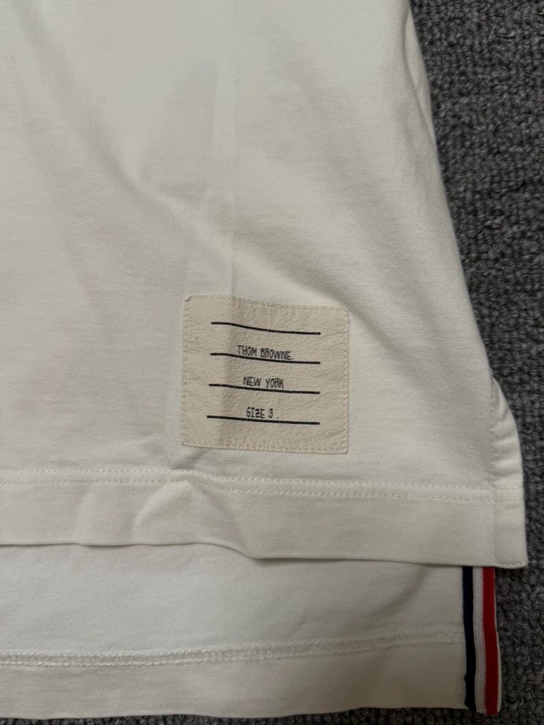 Thom Browne Thom Browne Slash T-shirt Size US L / EU 52-54 / 3 - 3 Thumbnail