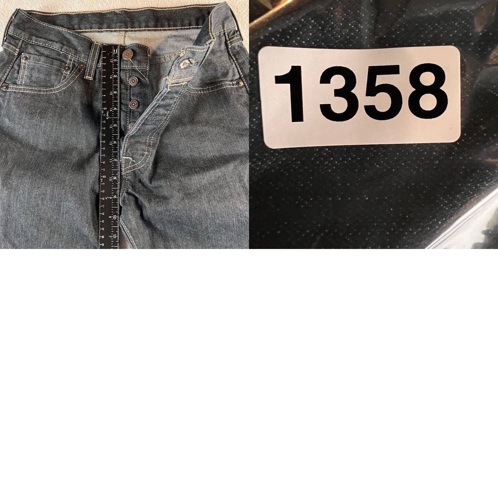 Levi's Levi’s 501 Original Fit Jeans Mens 30x30 Blue Dark Wash Straight Denim Jeans Regular Men 90s Cowboy USA Vintage No rear tag Size US 30 / EU 46 - 8 Thumbnail